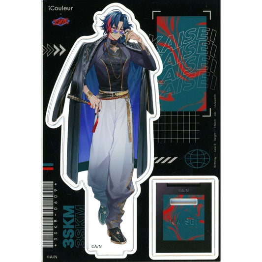 Kaisei Acrylic Stand Virtual YouTuber Nijisanji 3SKM x iCouleur [USED]