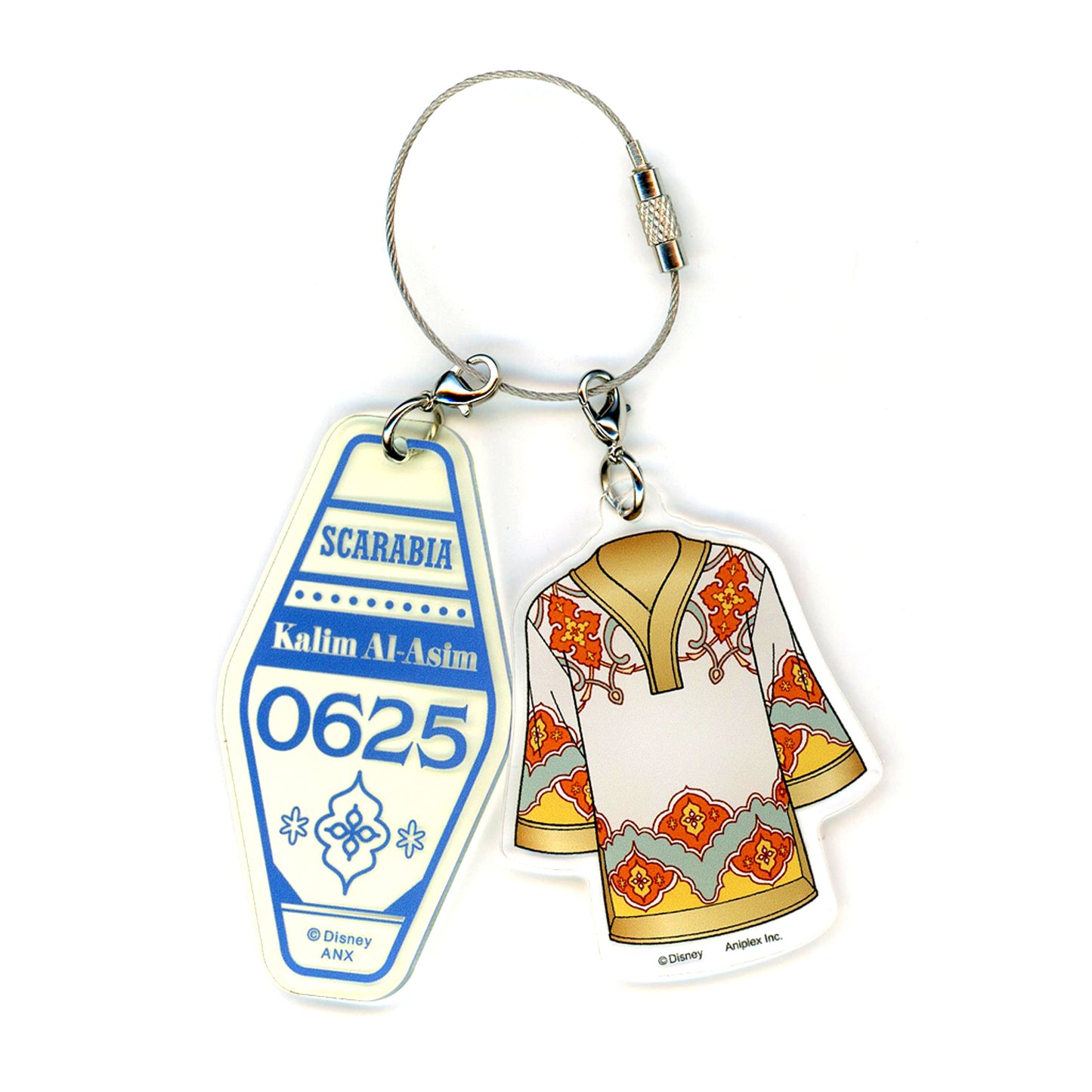 Kalim Al-Asim Disney Twisted-Wonderland Outfit Acrylic Charm Relaxing My Room ver. Kalim's Birthday Commemoration Goods [USED]