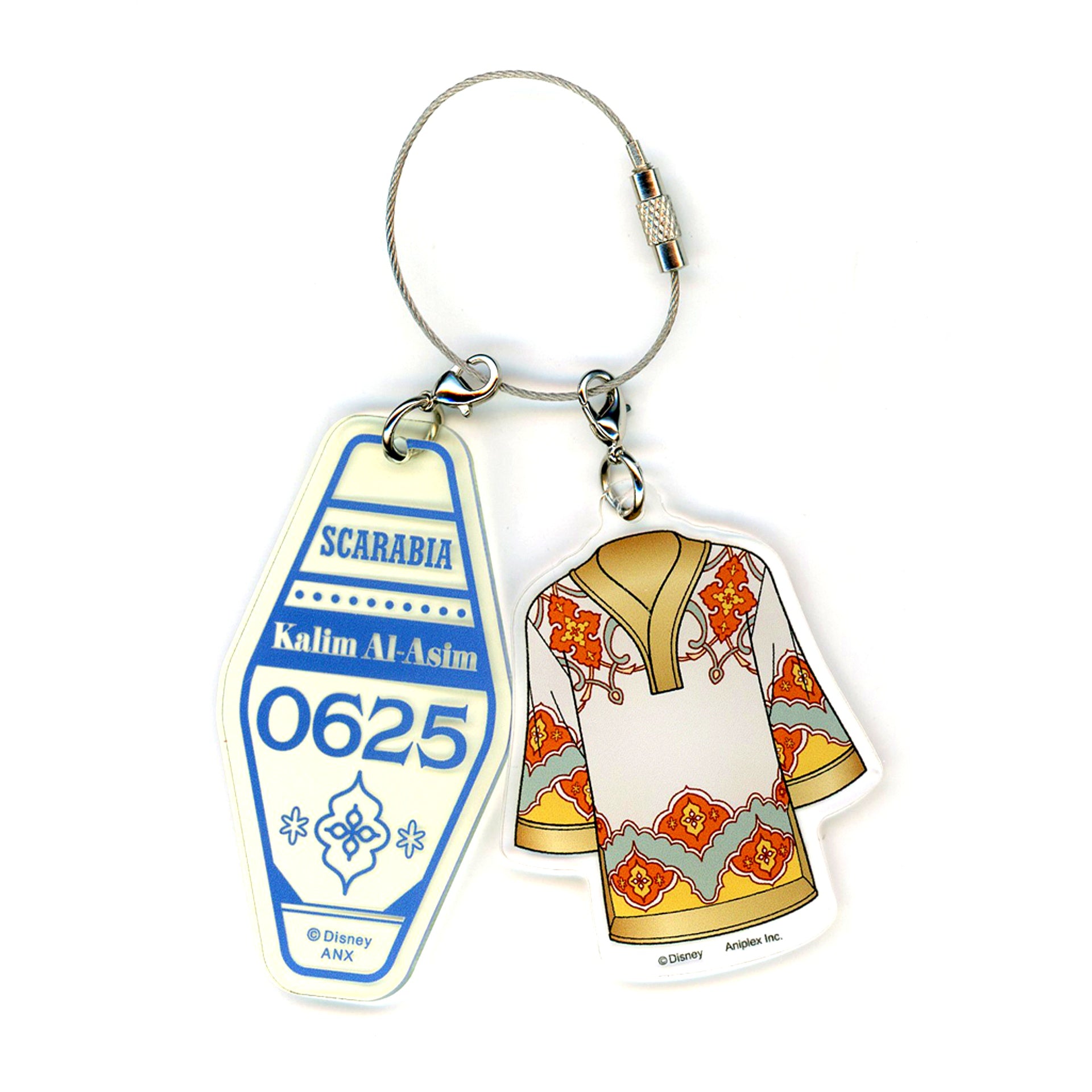 Kalim Al-Asim Disney Twisted-Wonderland Outfit Acrylic Charm Relaxing My Room ver. Kalim's Birthday Commemoration Goods [USED]