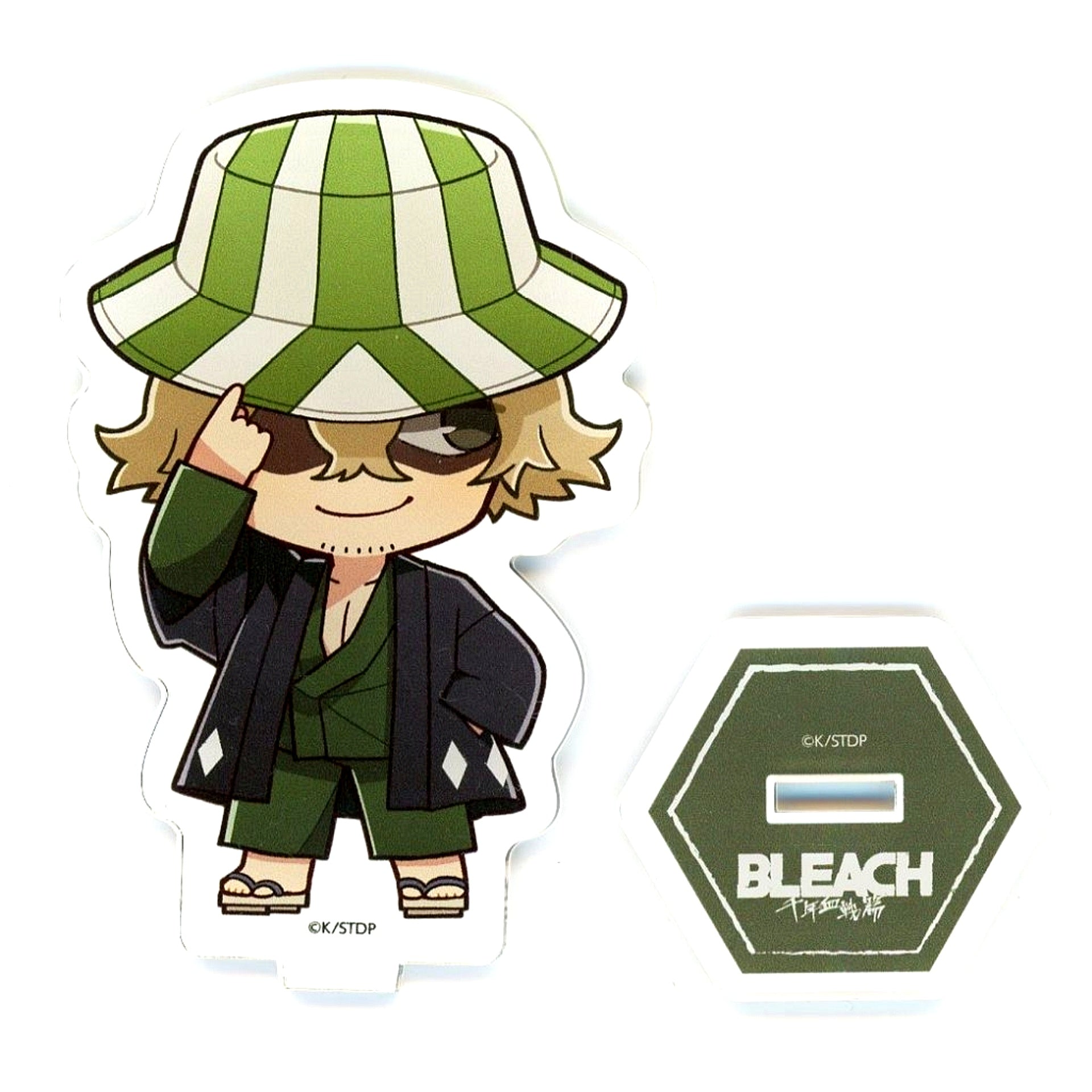 Kisuke Urahara Bleach Thousand-Year Blood War POP UP SHOP by PRINCESS CAFE Mini Character Acrylic Stand [USED]