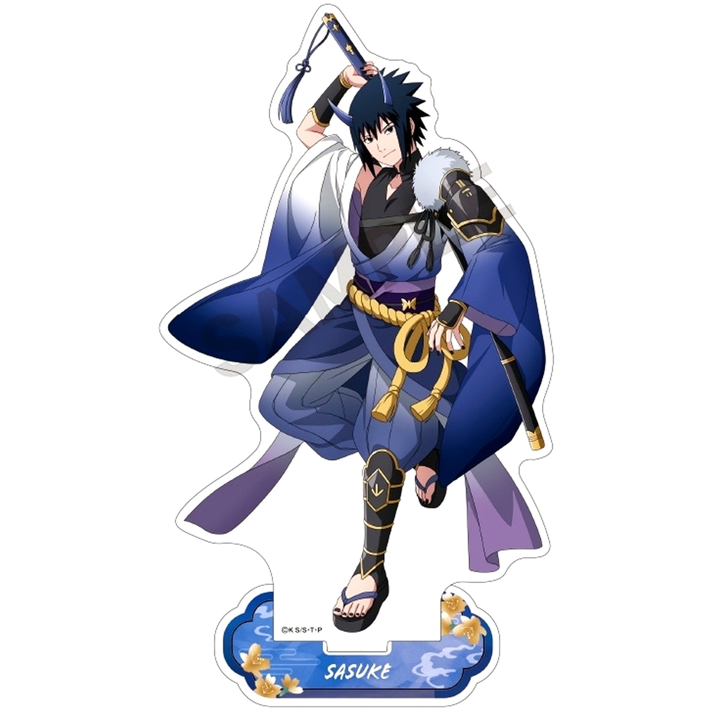 Sasuke Uchiha Oni Acrylic Stand Naruto Shippuden [USED]
