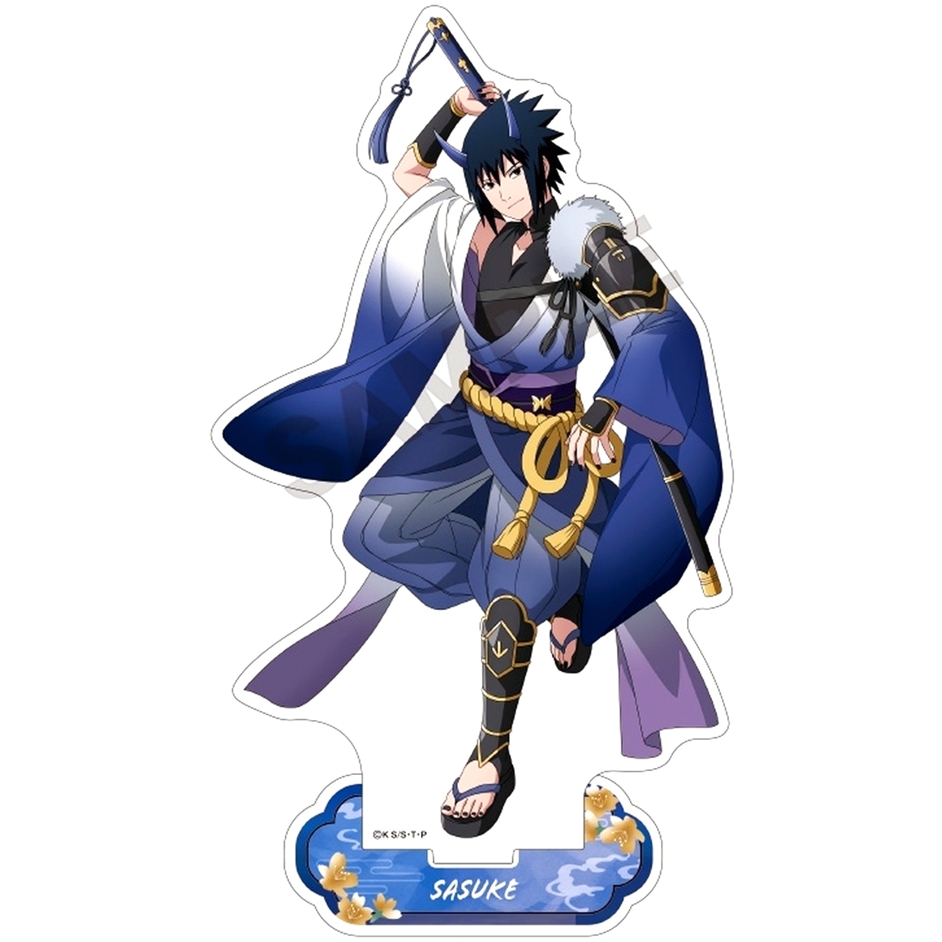 Sasuke Uchiha Oni Acrylic Stand Naruto Shippuden [USED]