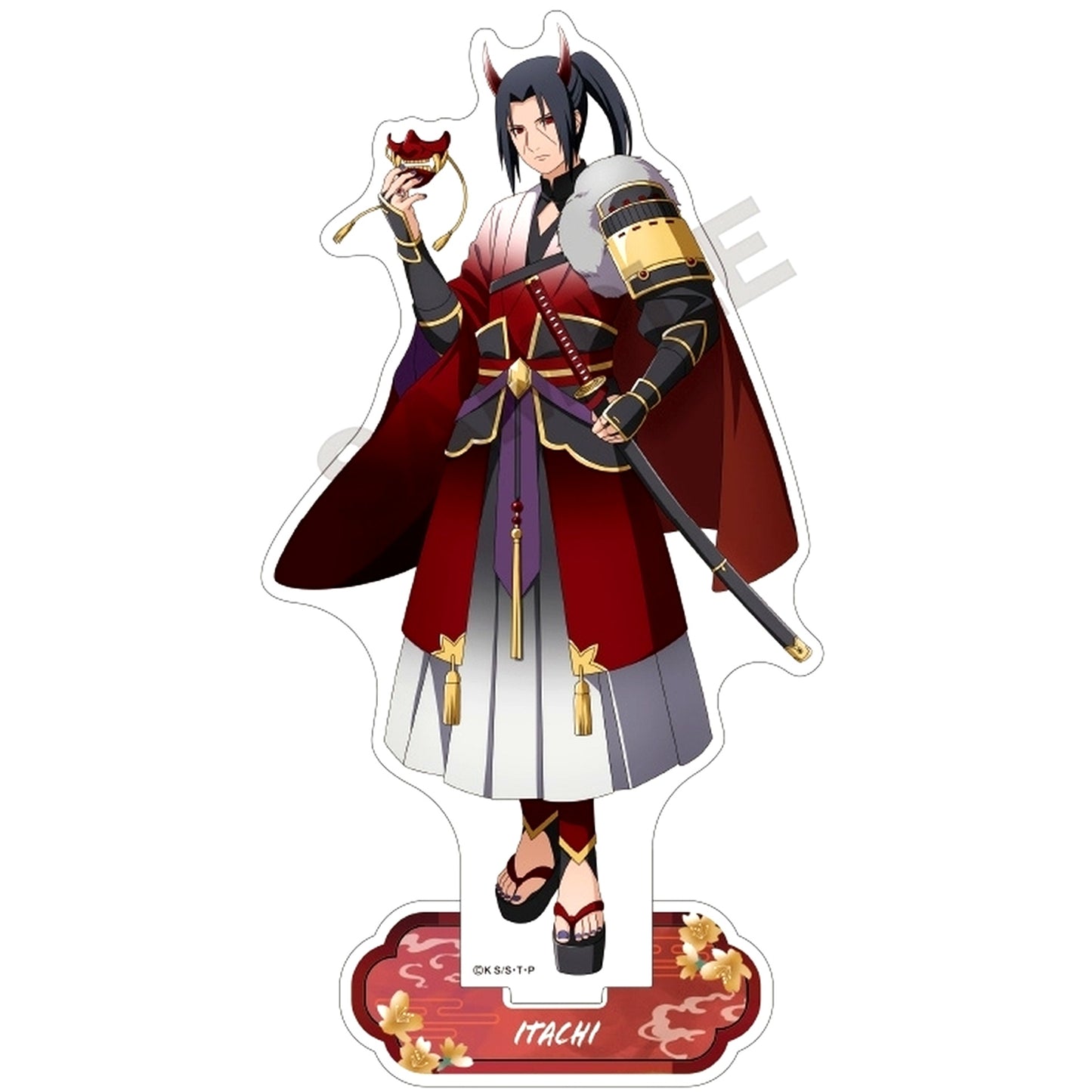 Itachi Uchiha Demon Acrylic Stand Naruto Shippuden [USED]