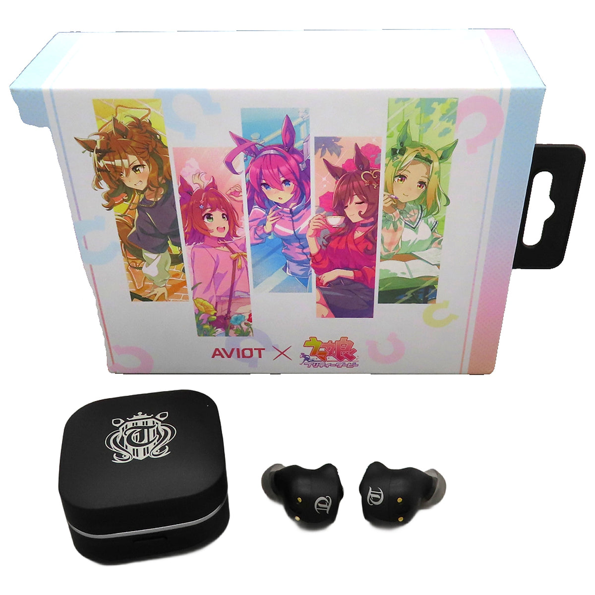 Umamusume: Pretty Derby Logo True Wireless Earbuds TE-Q3-UPD x AVIOT [USED]