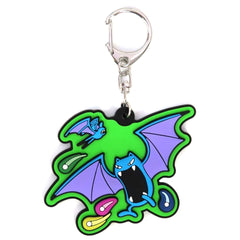 Pokemon Zubat Golbat Rubber Keychain Collection Cave Dweller Pokemon Center Limited Keychains [USED]