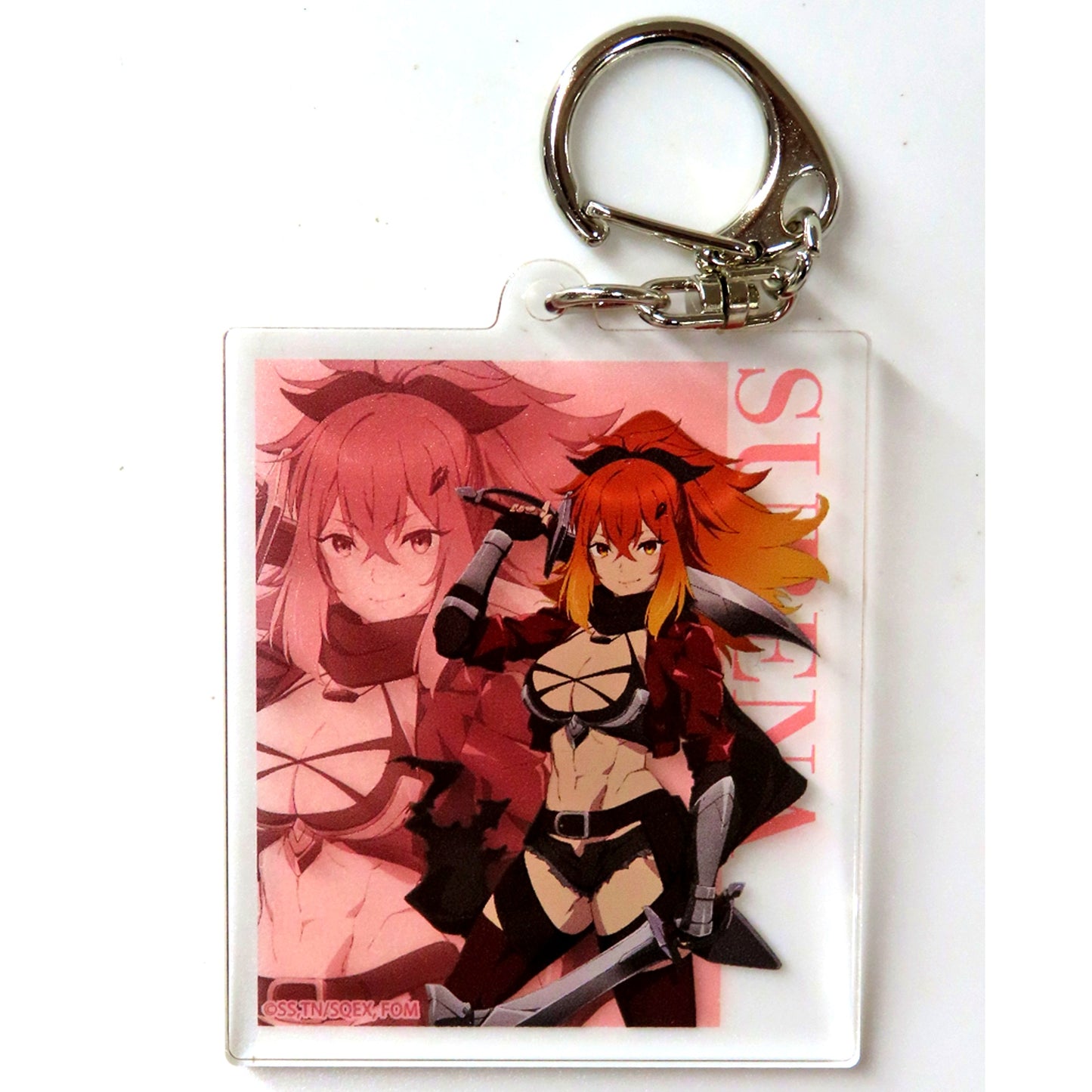 Srena Rysandera Acrylic Keychain Official Illustration Katainaka no Ossan Kensei ni Naru [USED]