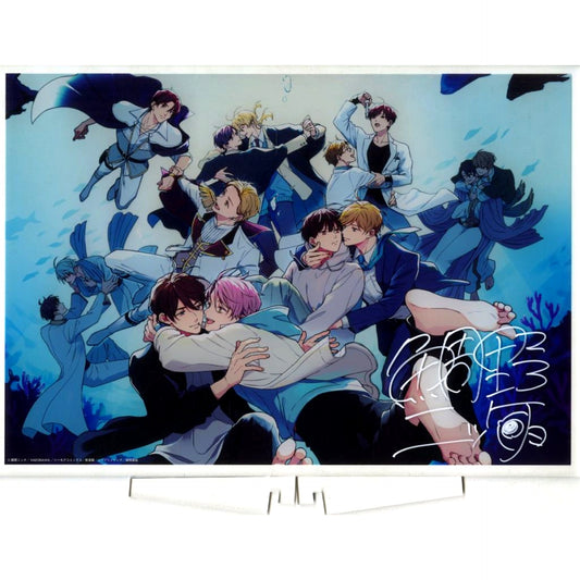 Nikke Taino Illustration Autographed A4 Acrylic Plate Nikke Taino Original Art Exhibition [USED]