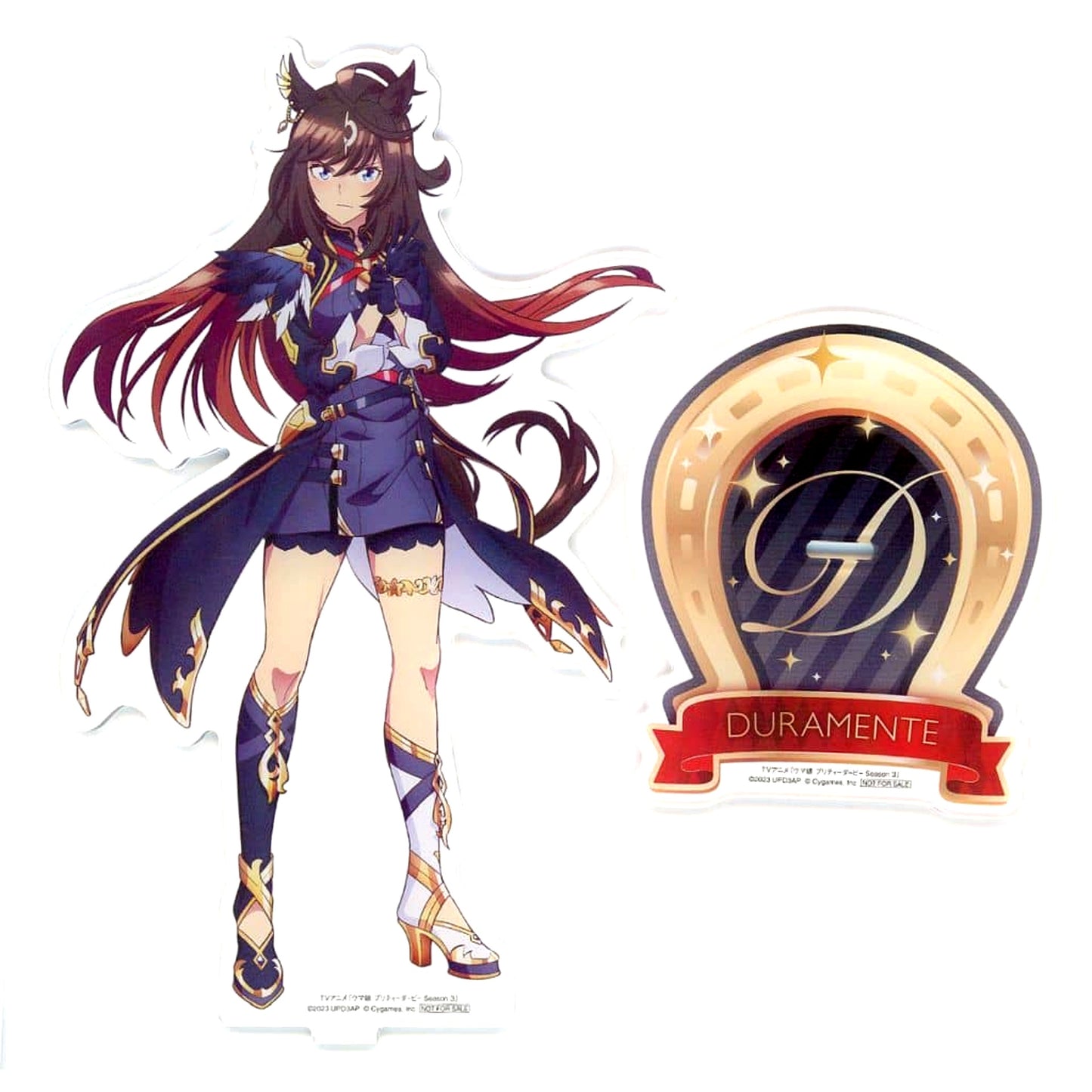 Duramente Uma Musume Pretty Derby Season 3 1/7 Scale Figure Purchase Bonus Acrylic Stand CyStore [USED]