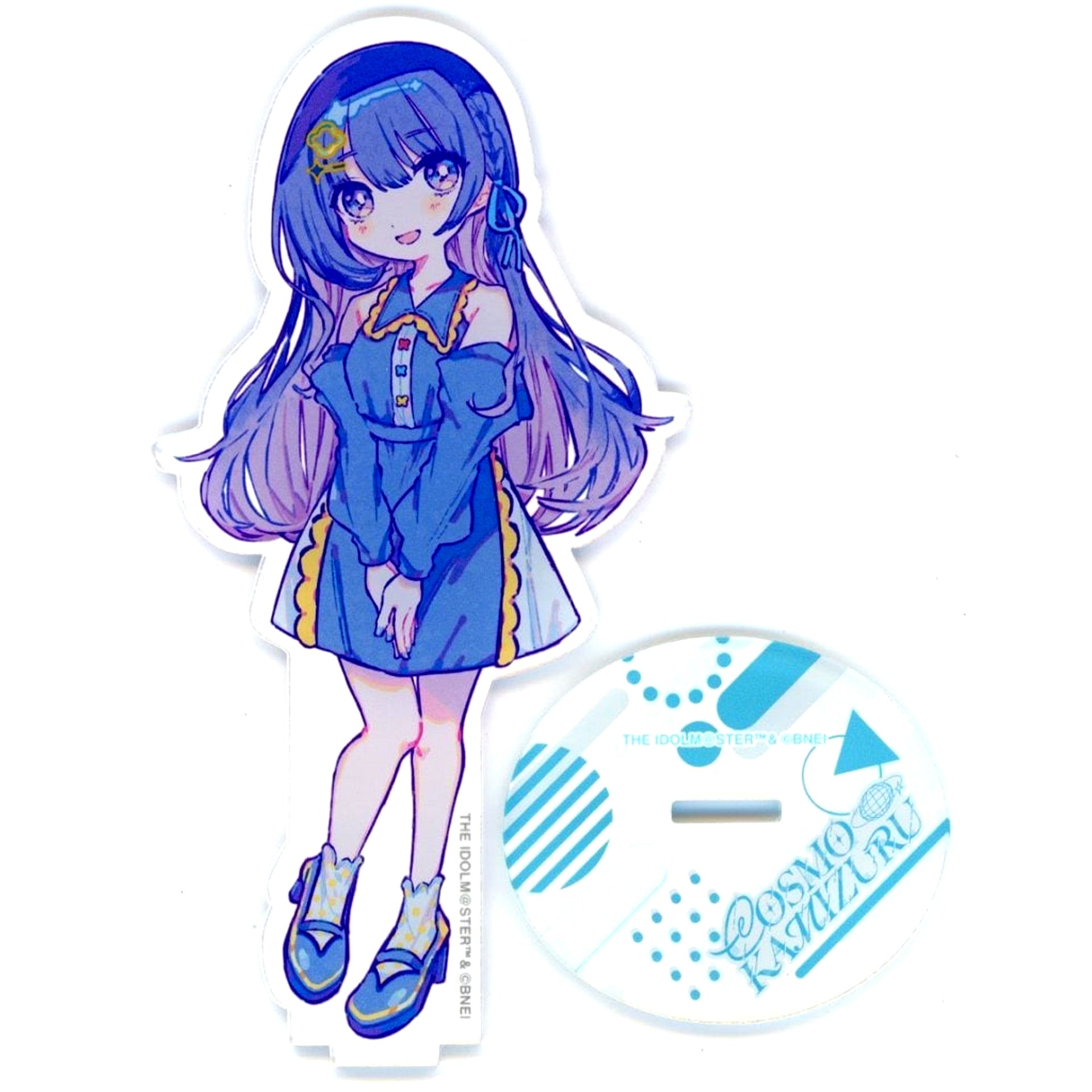 Cosmo Kamizuru THE IDOLM@STER v Alpha-liv Acrylic Stand MY NEW GEAR [USED]