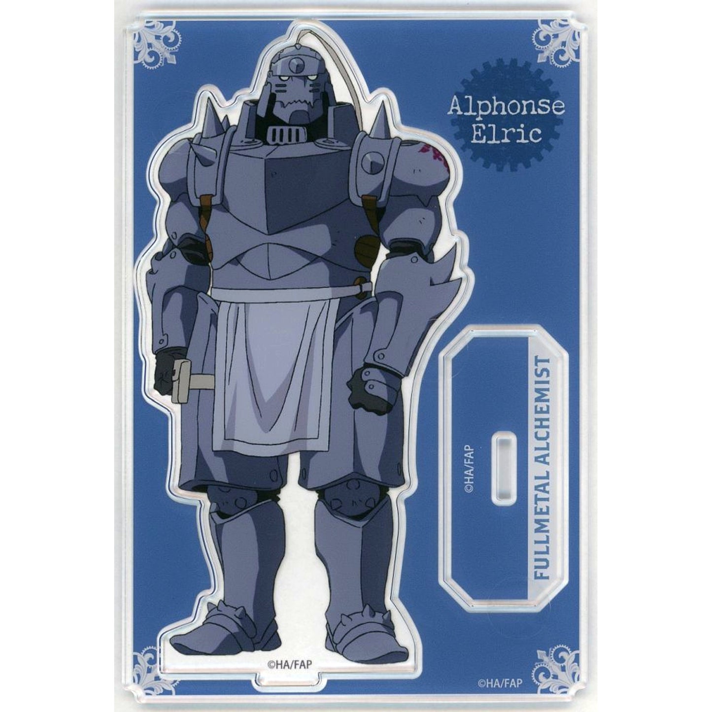 Alphonse Elric C-2 Prize Acrylic Stand Plate Kujibikido TV Anime Fullmetal Alchemist Online Kuji [USED]