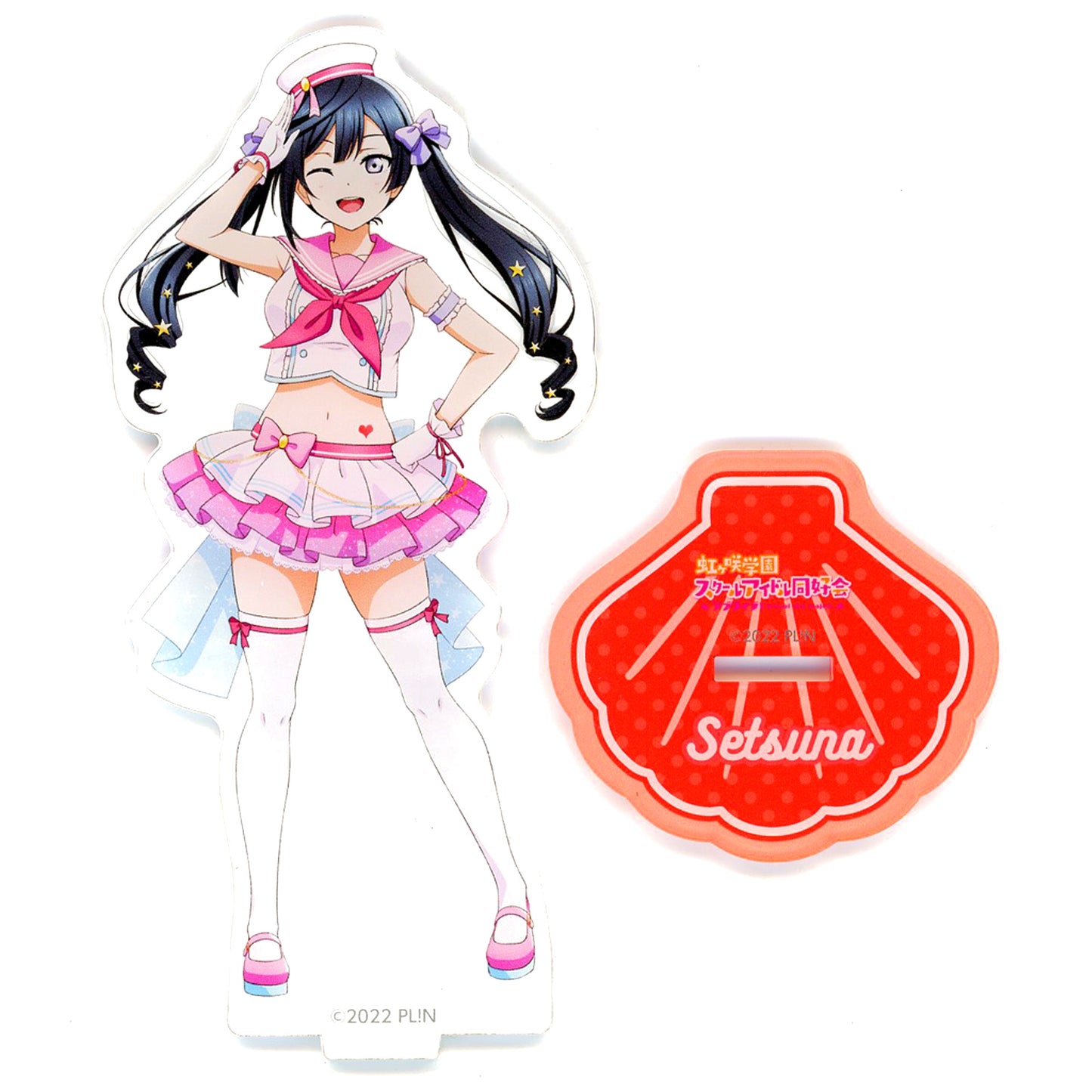 Setsuna Yuki Acrylic Figure B-8 Prize Kujibikido Love Live! Nijigasaki High School Idol Club Online Kuji Ver. LoveLive! Days Yumekawa Fashion [USED]