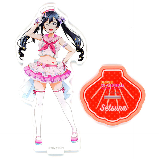 Setsuna Yuki Acrylic Figure B-8 Prize Kujibikido Love Live! Nijigasaki High School Idol Club Online Kuji Ver. LoveLive! Days Yumekawa Fashion [USED]