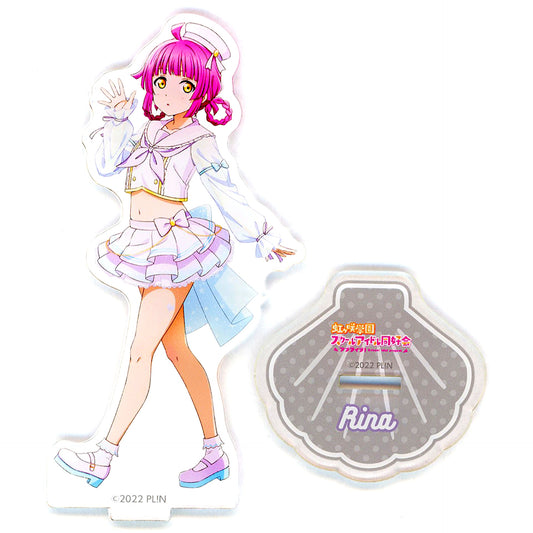Rina Tennoji B-10 Prize Acrylic Figure Kujibikido Love Live! Nijigasaki High School Idol Club Online Kuji Ver. LoveLive! Days Yumekawa Fashion [USED]
