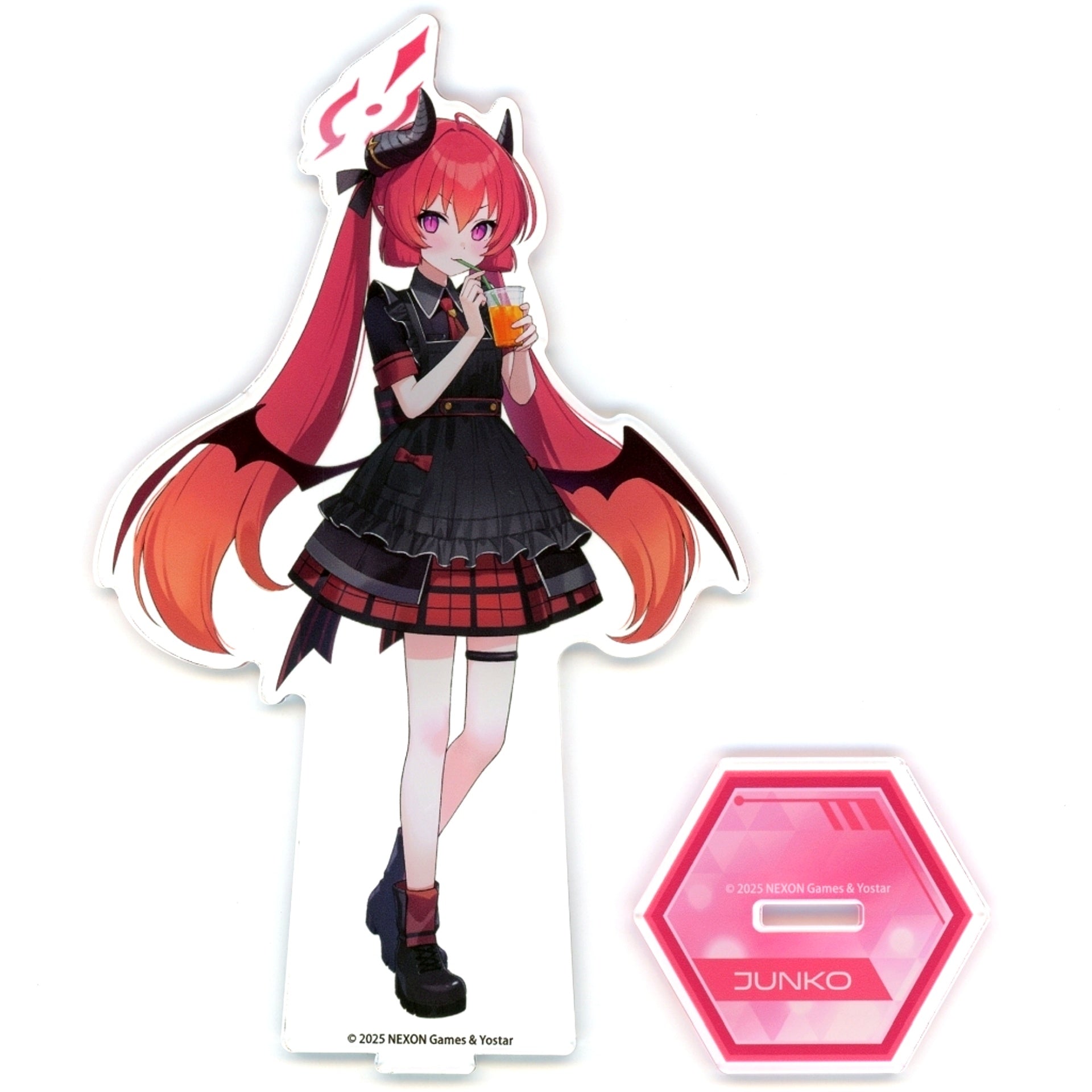 Junko Akashi Big Acrylic Stand Blue Archive x GiGO Campaign [USED]