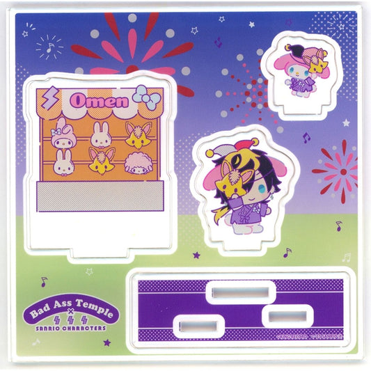 Jyushi Aimono x My Melody Acrylic Stand Plate Hypnosis Mic Sanrio Nakayoku Edit Summer Festival [USED]