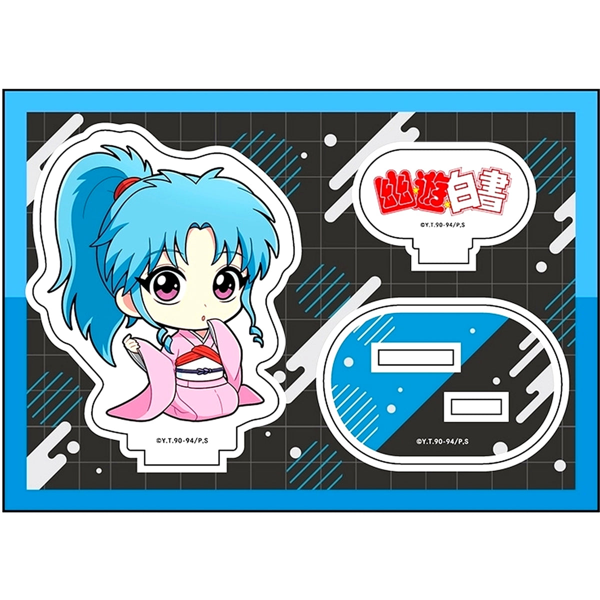Botan Petanko Girl Acrylic Figure Yu Yu Hakusho [USED]