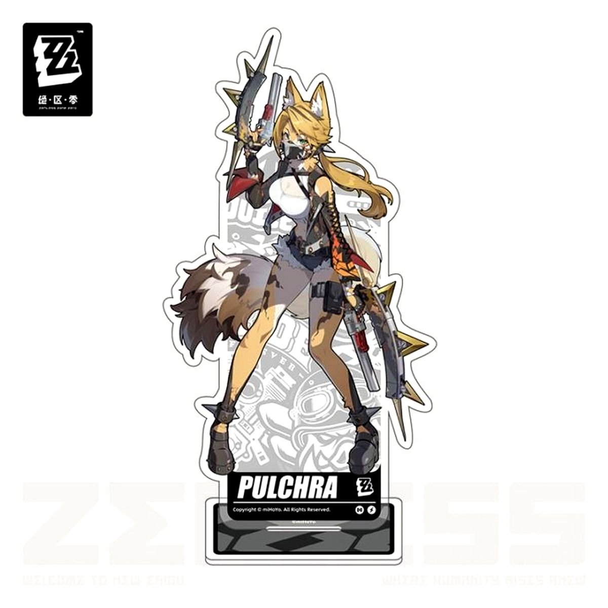 Pulchra Fellini Zenless Zone Zero Standing Art Series Character Acrylic Stand [USED]