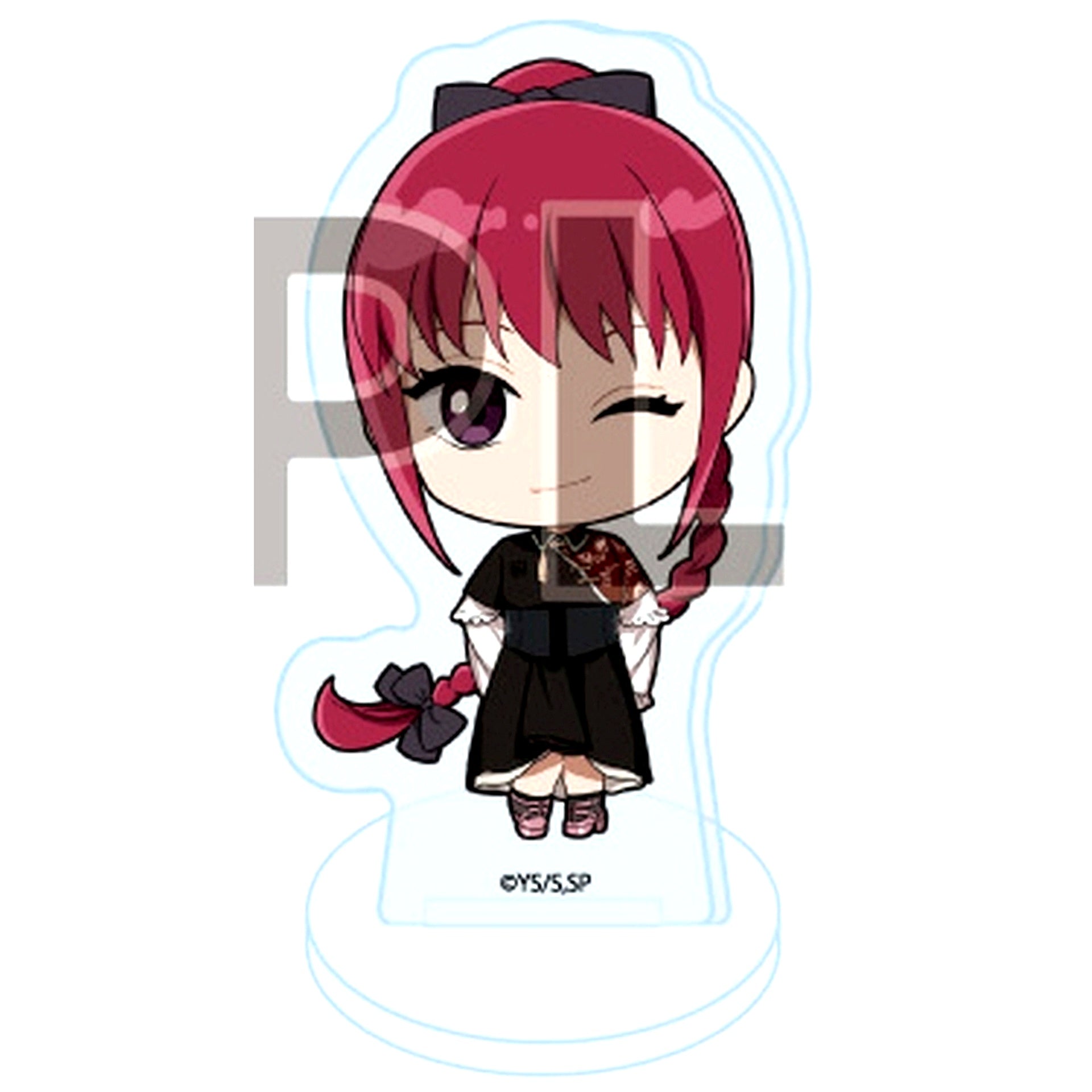 Lu Xiaotang Sakamoto Days Acrylic Petit Stand 06. Gothic Style Ver. Mini Character Illustration [USED]