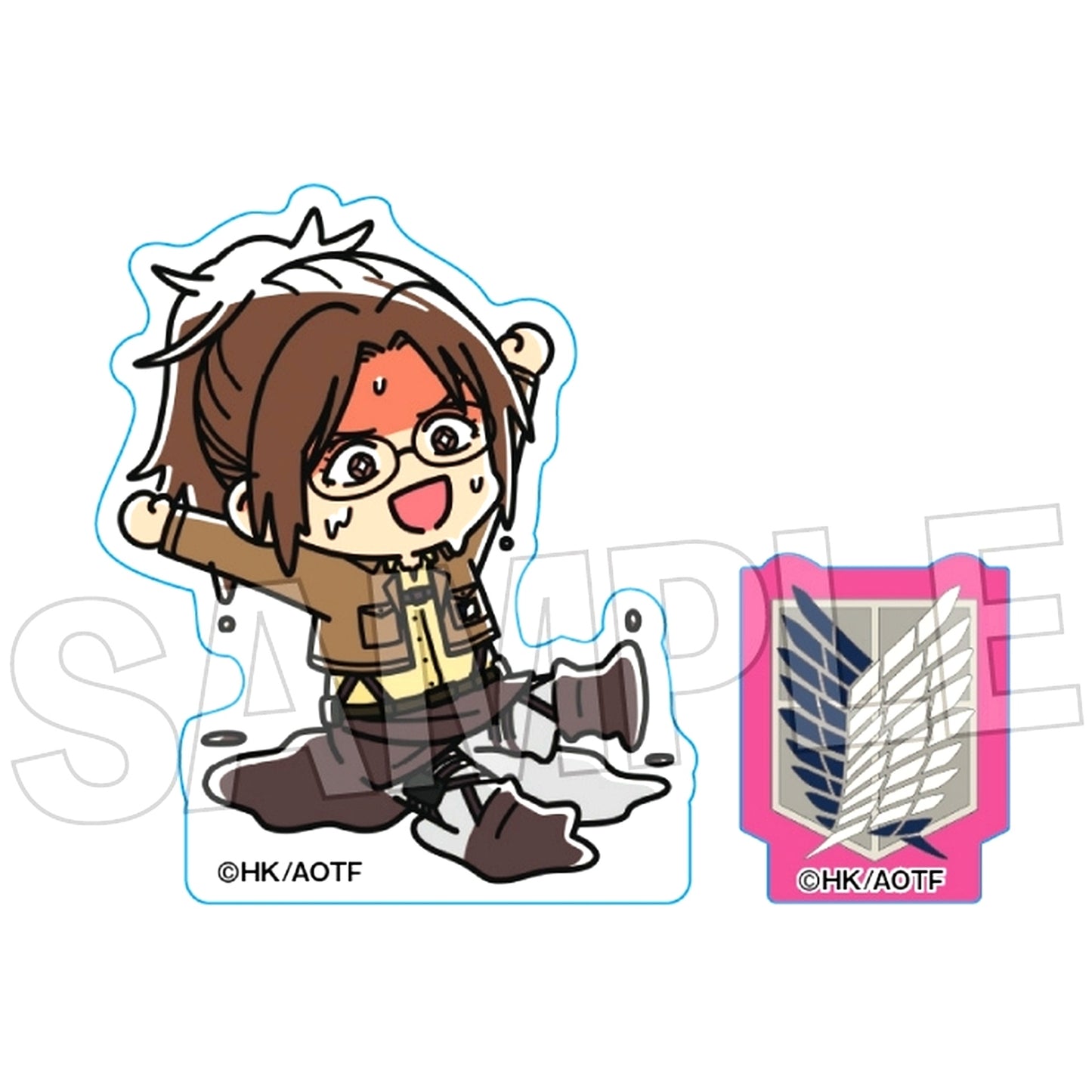 Hange Zoe Attack on Titan ATSUI Stacking Block Mini [USED]