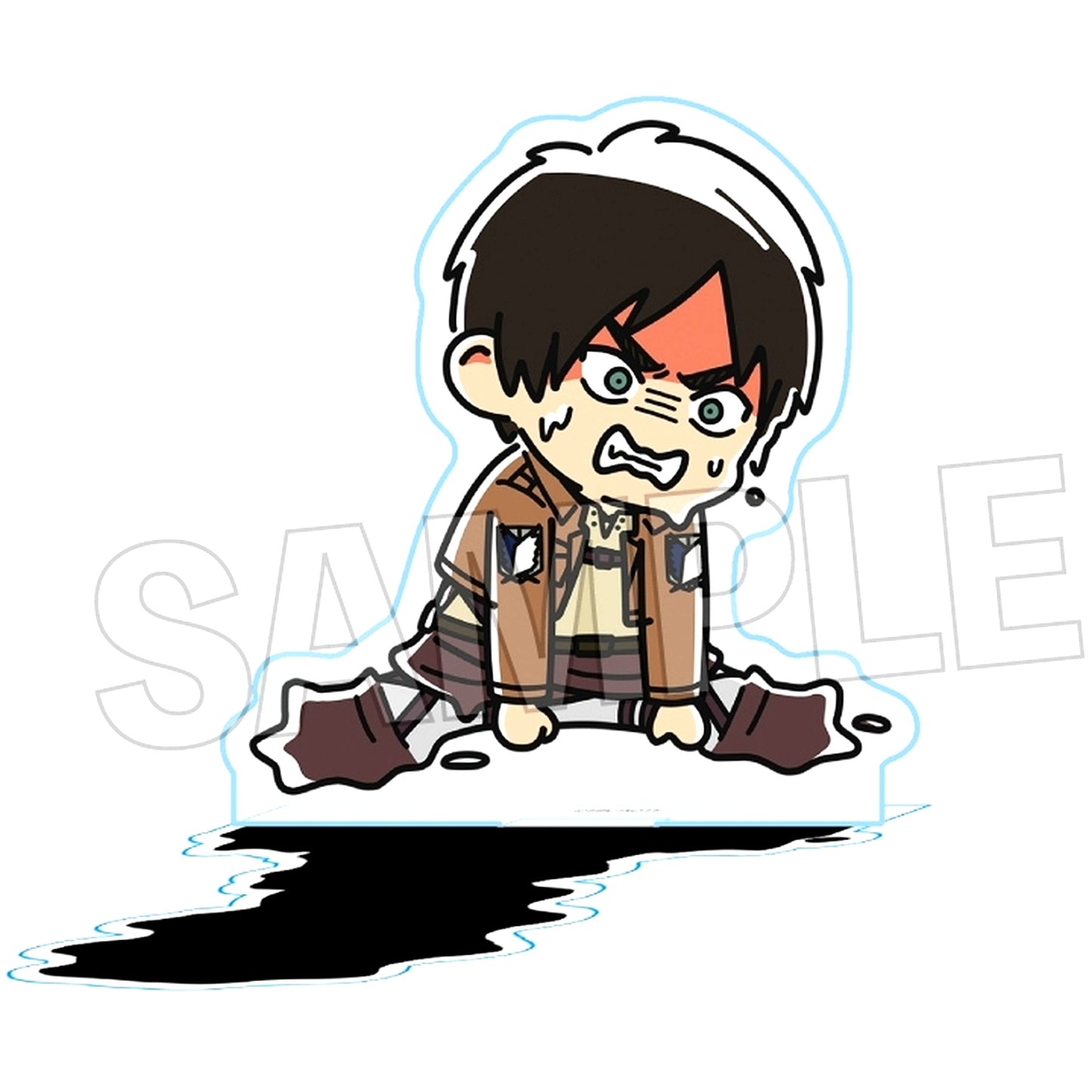 Eren Yeager Attack on Titan ATSUI Shadow Acrylic Stand [USED]