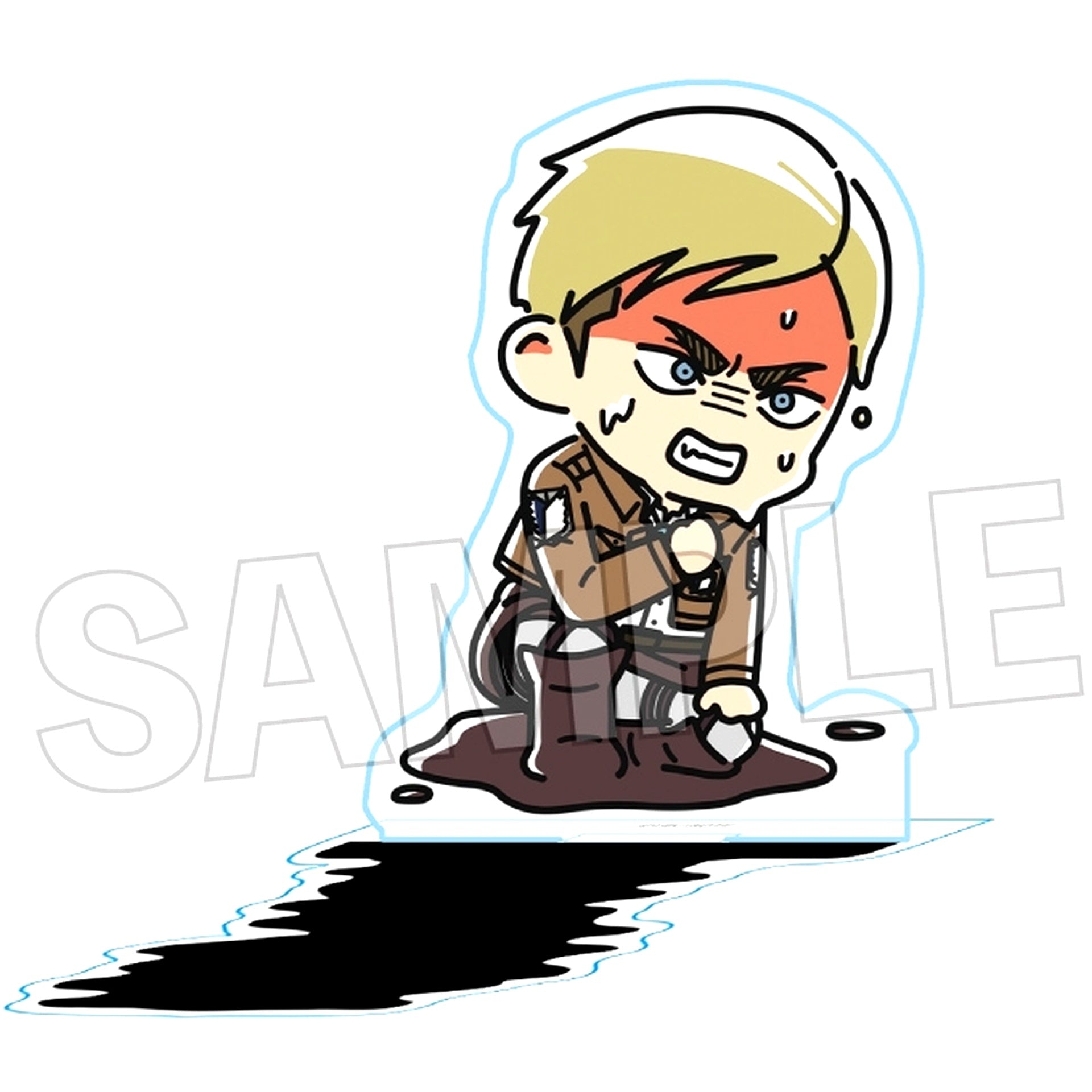 Erwin Smith Attack on Titan ATSUI Shadow Acrylic Stand [USED]