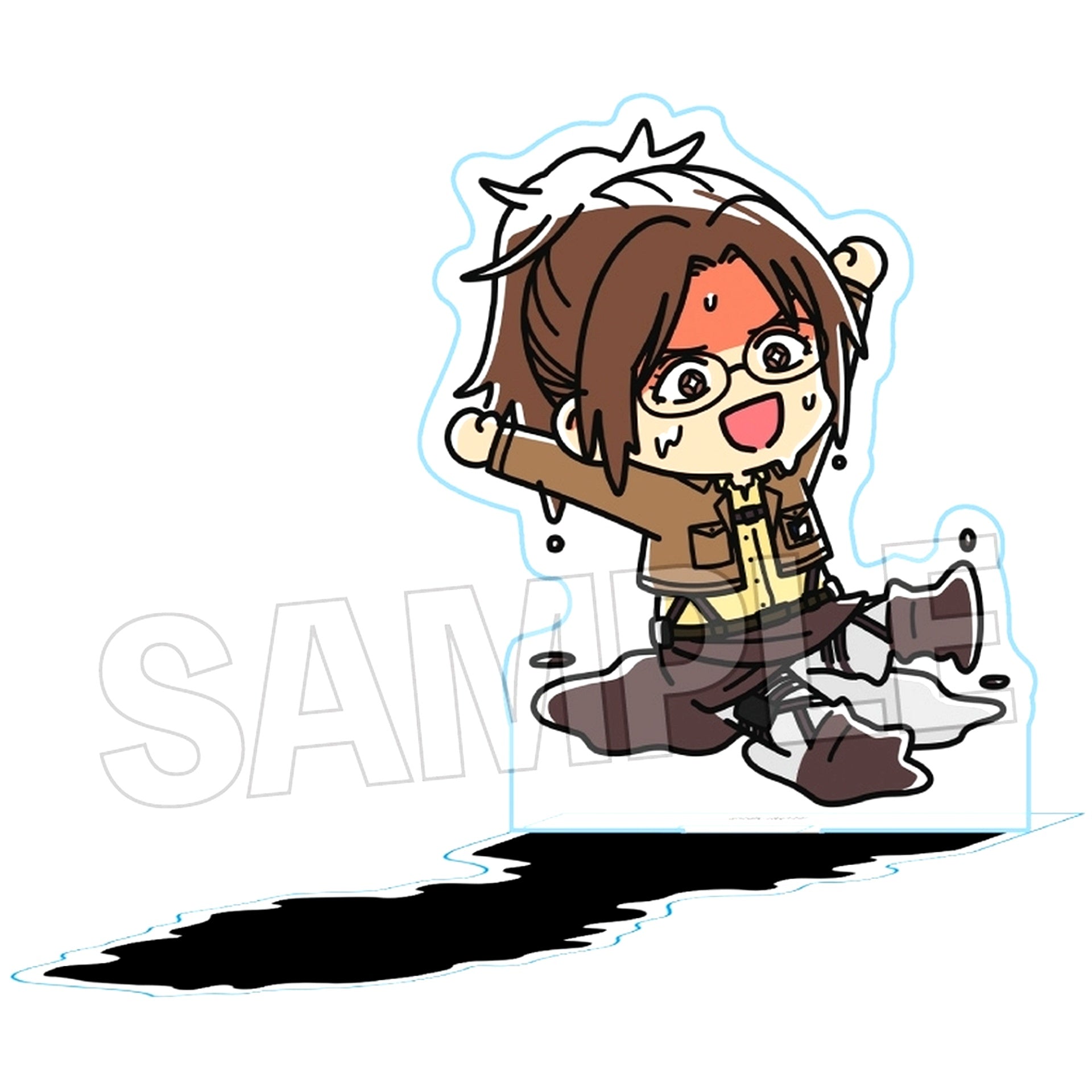 Hange Zoe Attack on Titan ATSUI Shadow Acrylic Stand [USED]