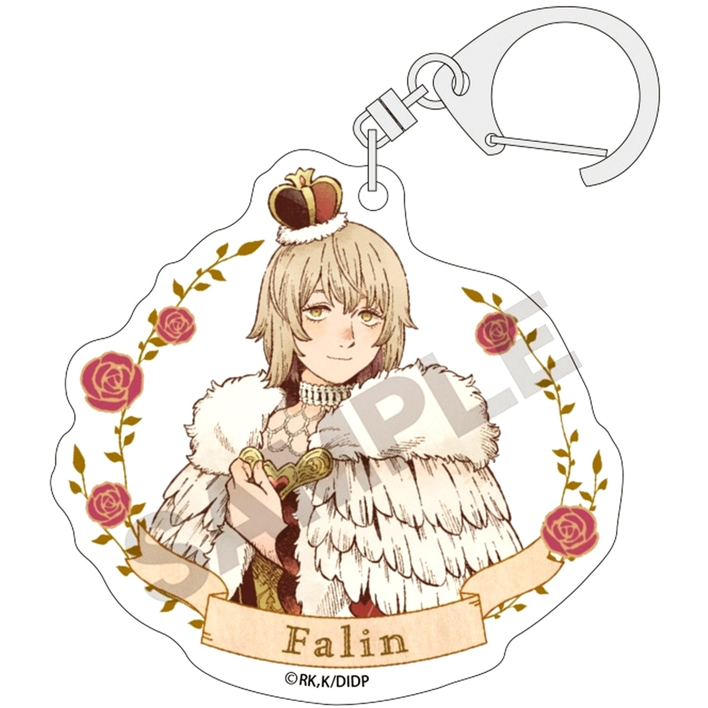 Falin Delicious in Dungeon Trading Acrylic Keychain Fairytale Face [USED]