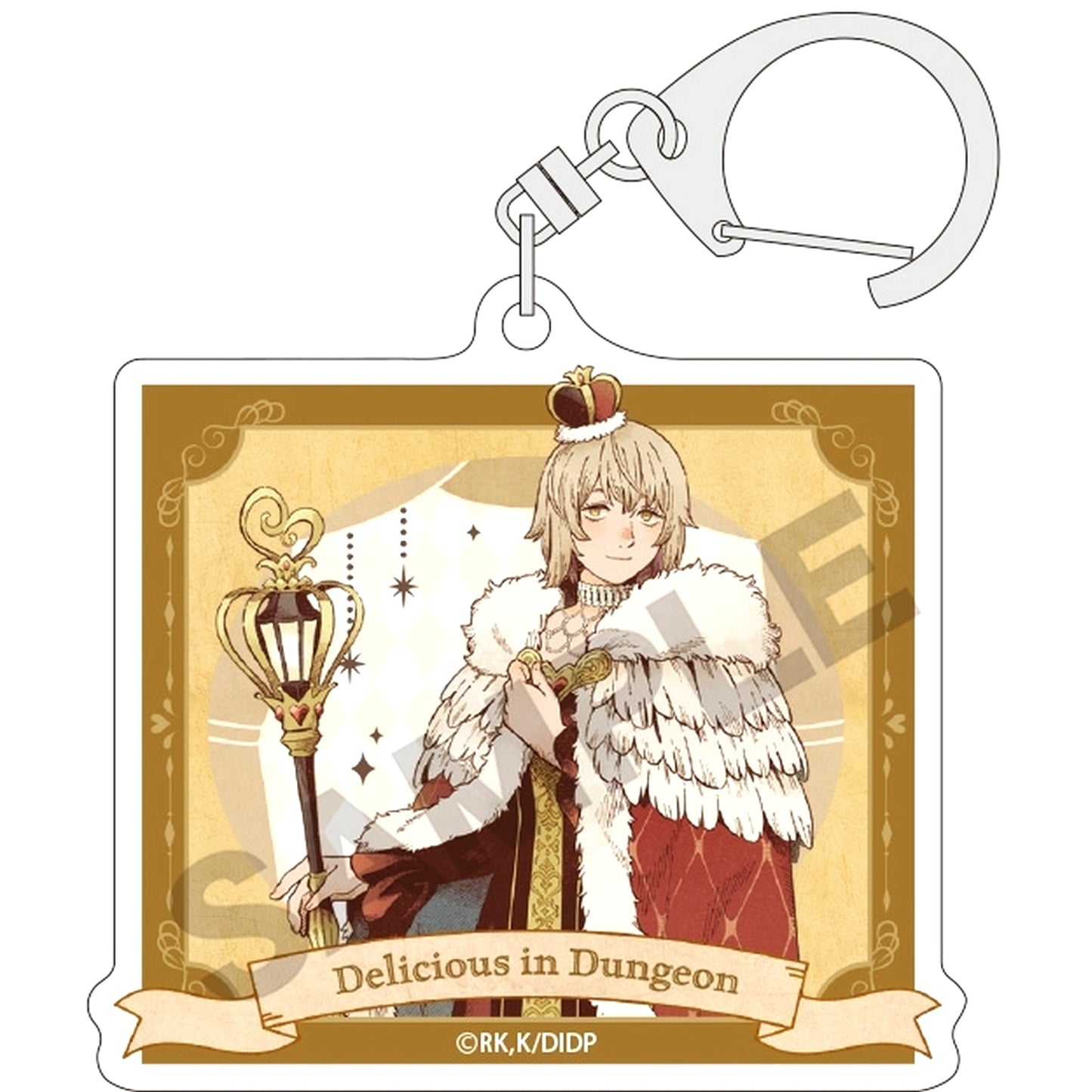 Falin Delicious in Dungeon Trading Acrylic Keychain Fairytale Half Body [USED]