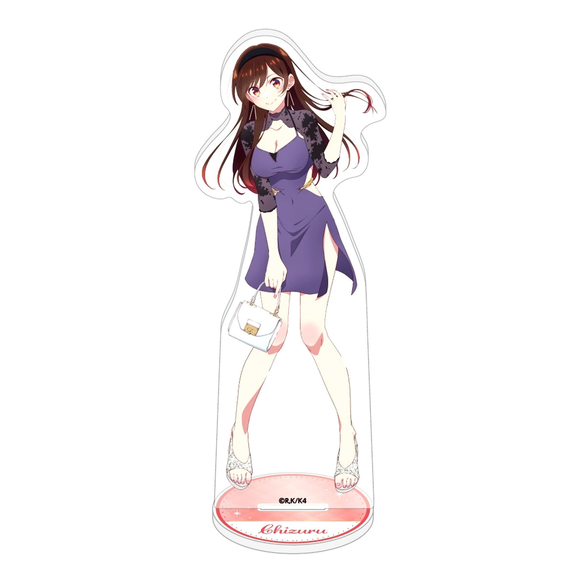 Chizuru Mizuhara Dress Ver. Rent-A-Girlfriend POP UP SHOP in Marui Illustration Acrylic Stand [USED]