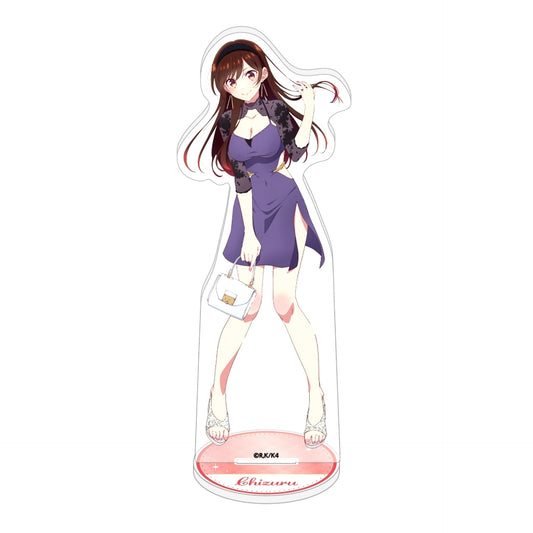 Chizuru Mizuhara Dress Ver. Rent-A-Girlfriend POP UP SHOP in Marui Illustration Acrylic Stand [USED]