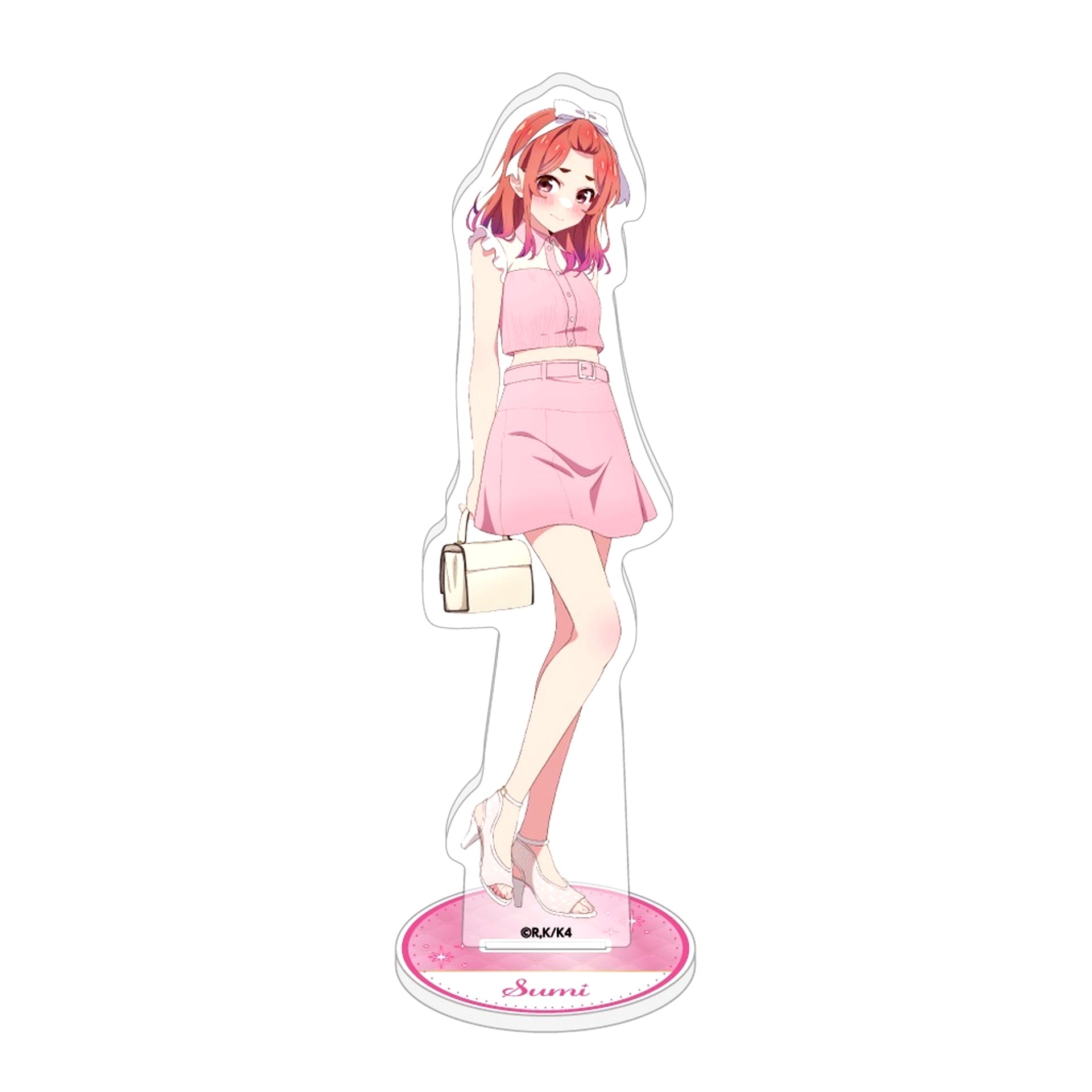 Sumi Sakurasawa Rent-a-Girlfriend POP UP SHOP in Marui Dress Ver. Illustration Acrylic Stand [USED]