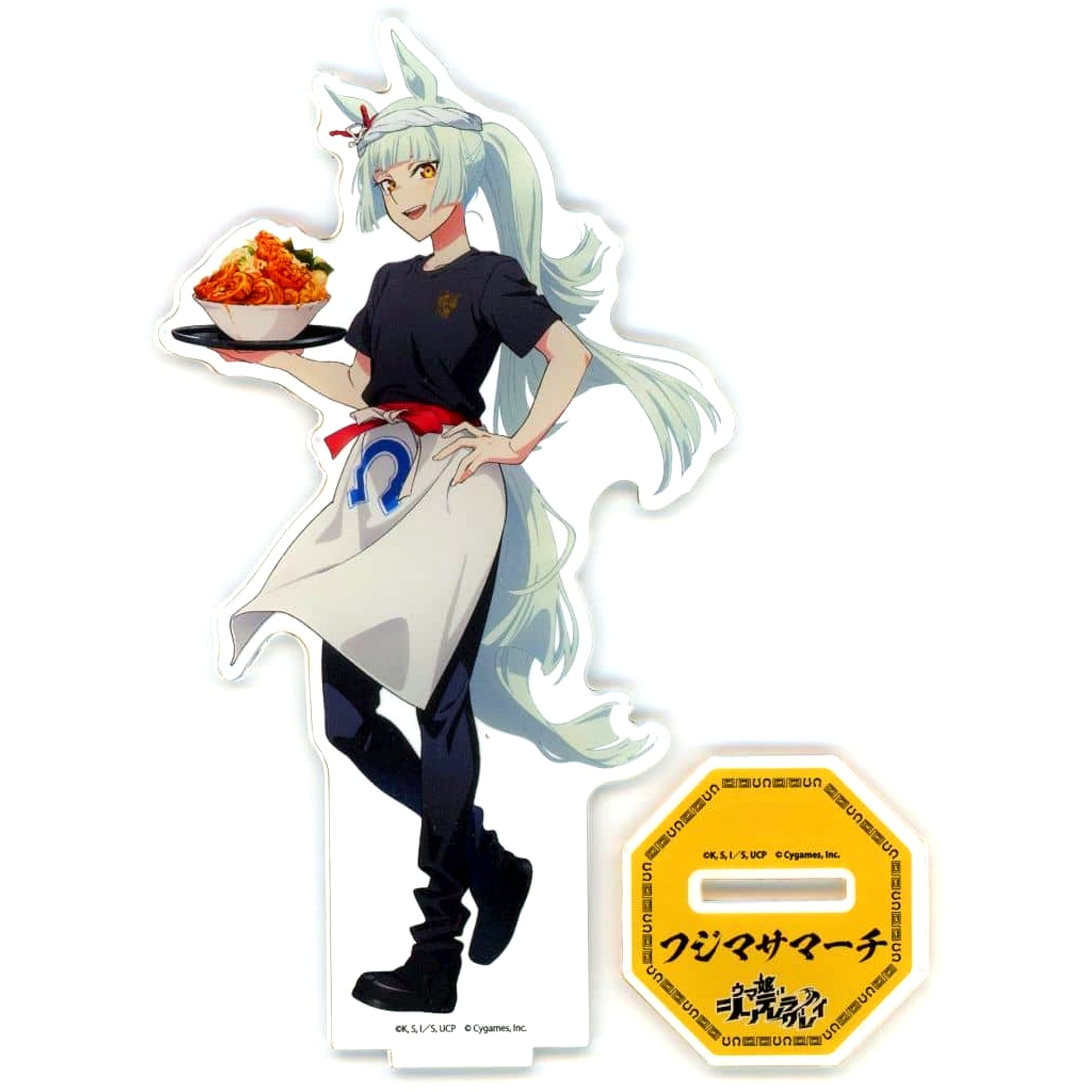 Fujimasa March Umamusume: Cinderella Gray x Yaro Ramen Ramen Shop Ver Newly Drawn Illustration Acrylic Stand No.02 [USED]
