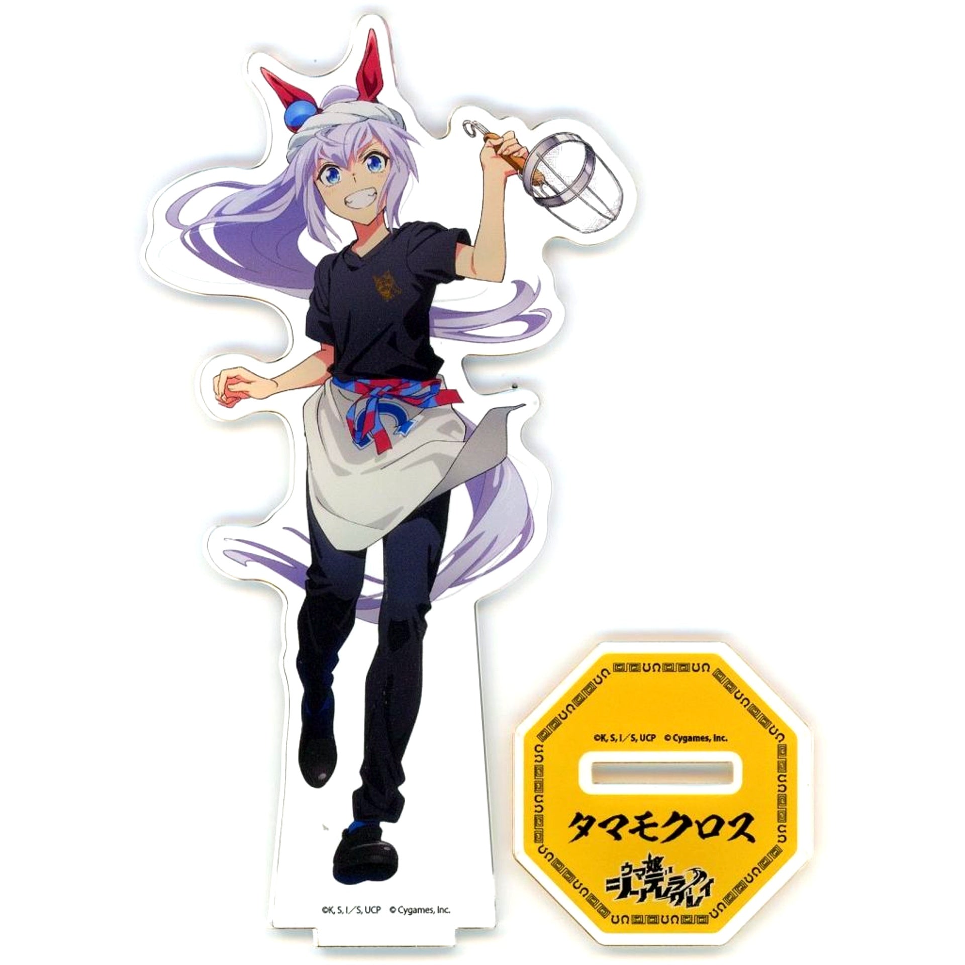 Tamamo Cross 03. Ramen Shop Ver. Umamusume Cinderella Gray x Yarou Ramen Illustration Acrylic Stand [USED]