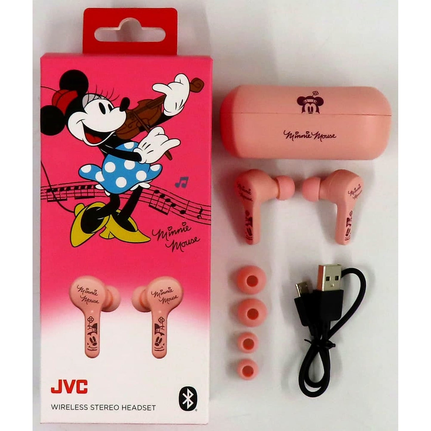 Minnie Mouse Disney True Wireless Earbuds HA-A7T-EP [USED]