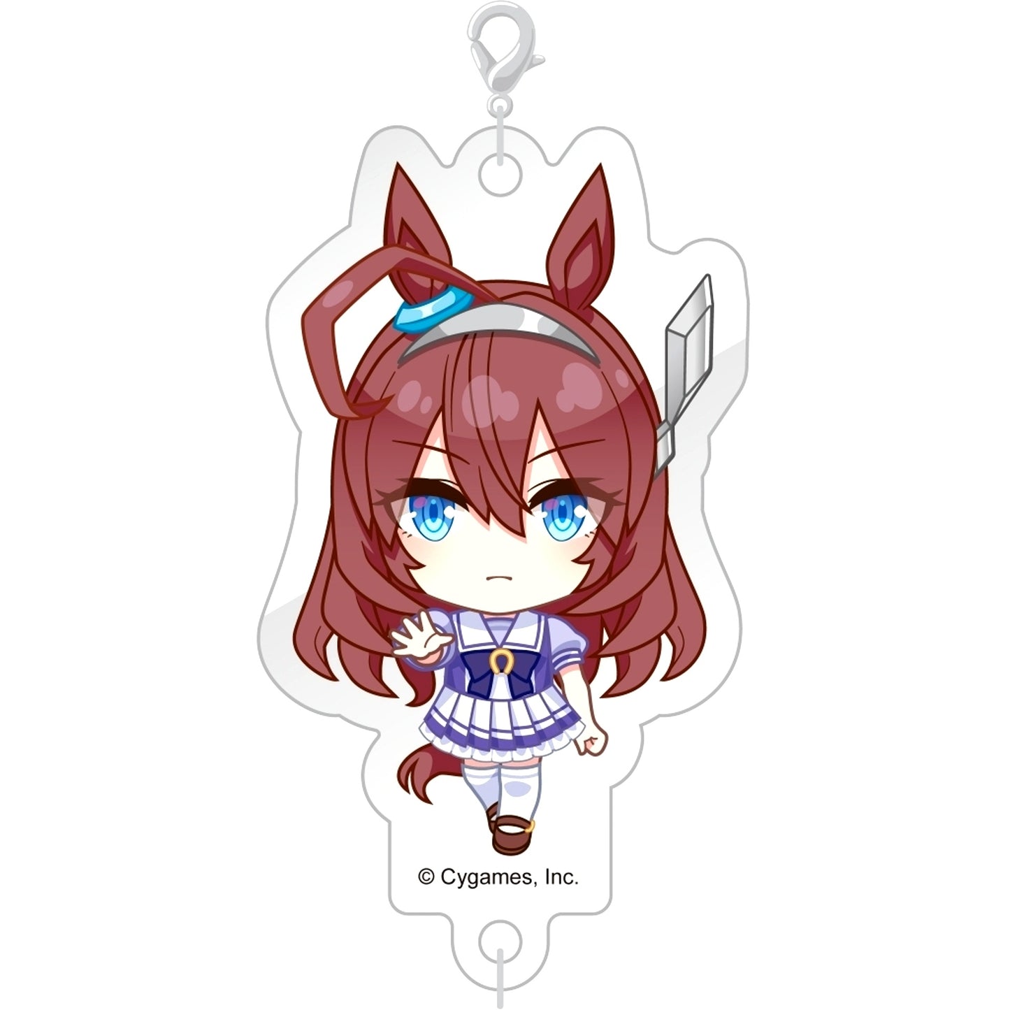 Mihono Bourbon Umamusume Pretty Derby Connecting Mini Acrylic Keychain Vol.2 [USED]