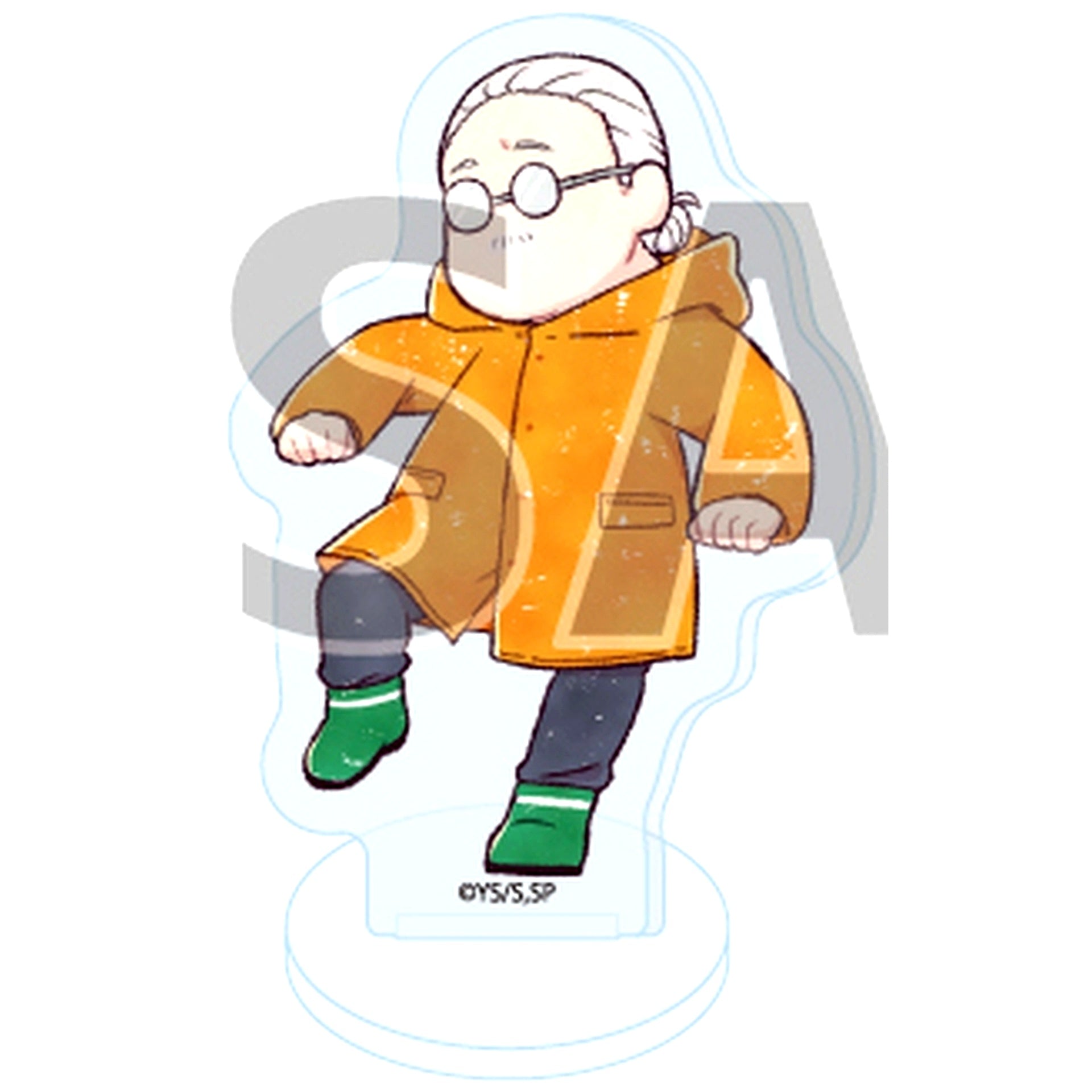 Taro Sakamoto 07. Sakamoto Days Rainy Season Ver. GraffArt Illustration Acrylic Petit Stand [USED]