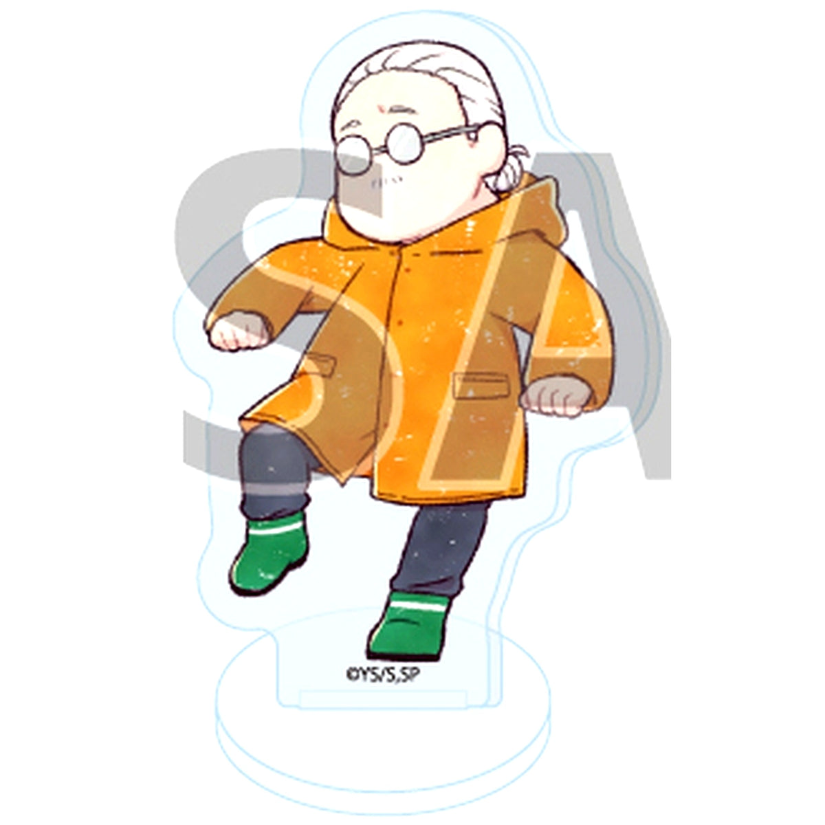 Taro Sakamoto 07. Sakamoto Days Rainy Season Ver. GraffArt Illustration Acrylic Petit Stand [USED]