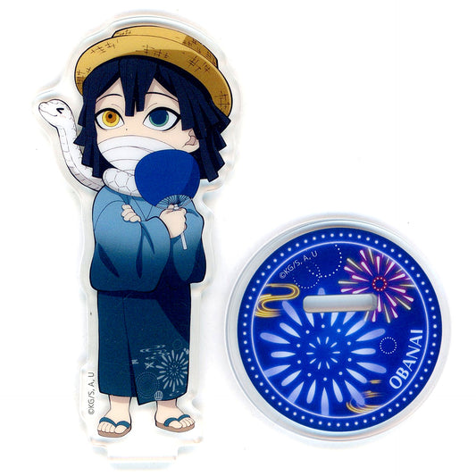Obanai Iguro Demon Slayer: Kimetsu no Yaiba Fireworks Festival 2025 in ufotable Cafe x Machi Asobi CAFE x ufotable DINING 1st Half Random Acrylic Stand [USED]