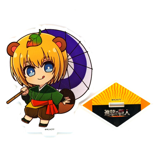Armin Arlert Ayakashi Cafe Mini Character Acrylic Stand Attack on Titan x Princess Cafe [USED]