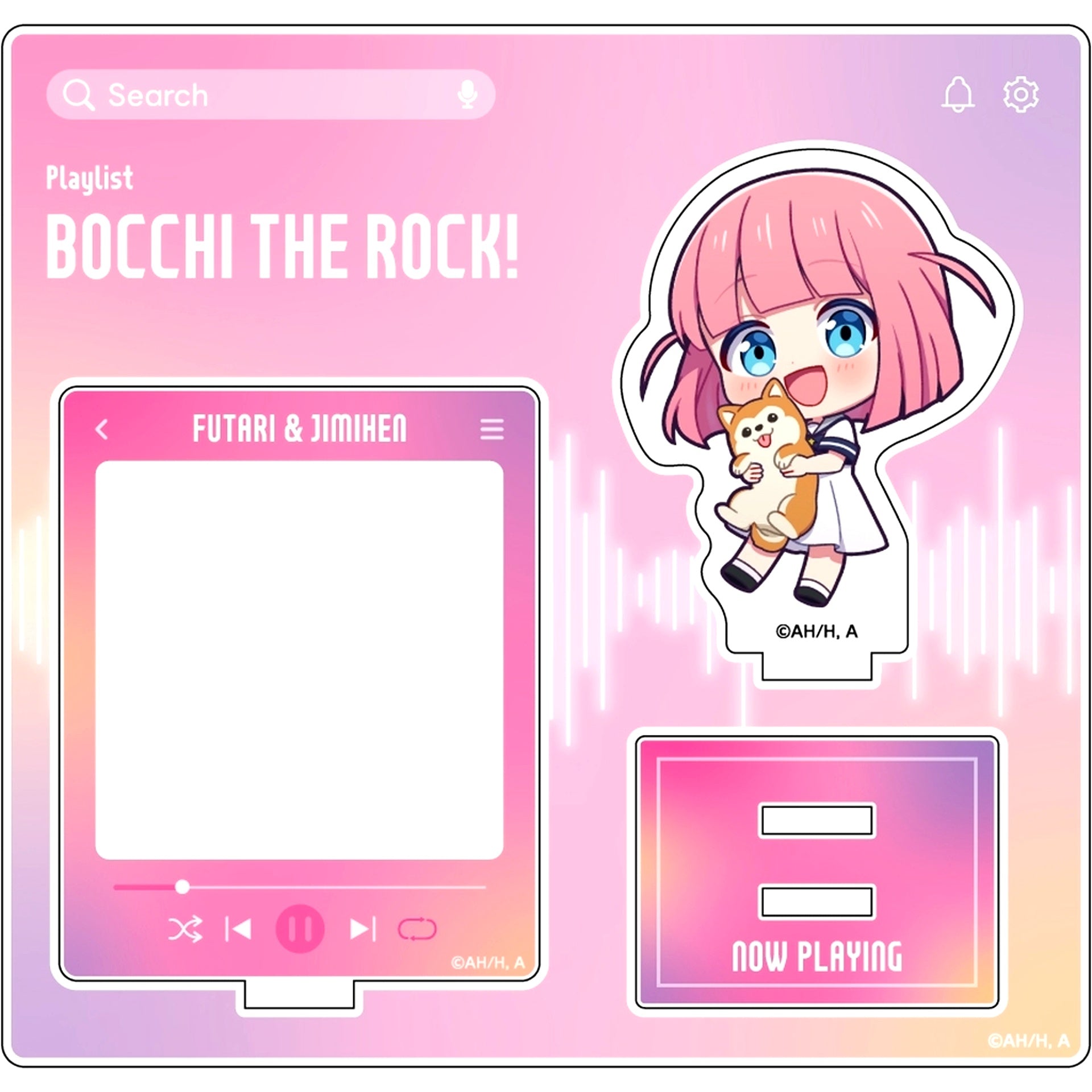 Futari Gotoh & Jimihen Bocchi the Rock! Vol. 2 Acrylic Stand [USED]