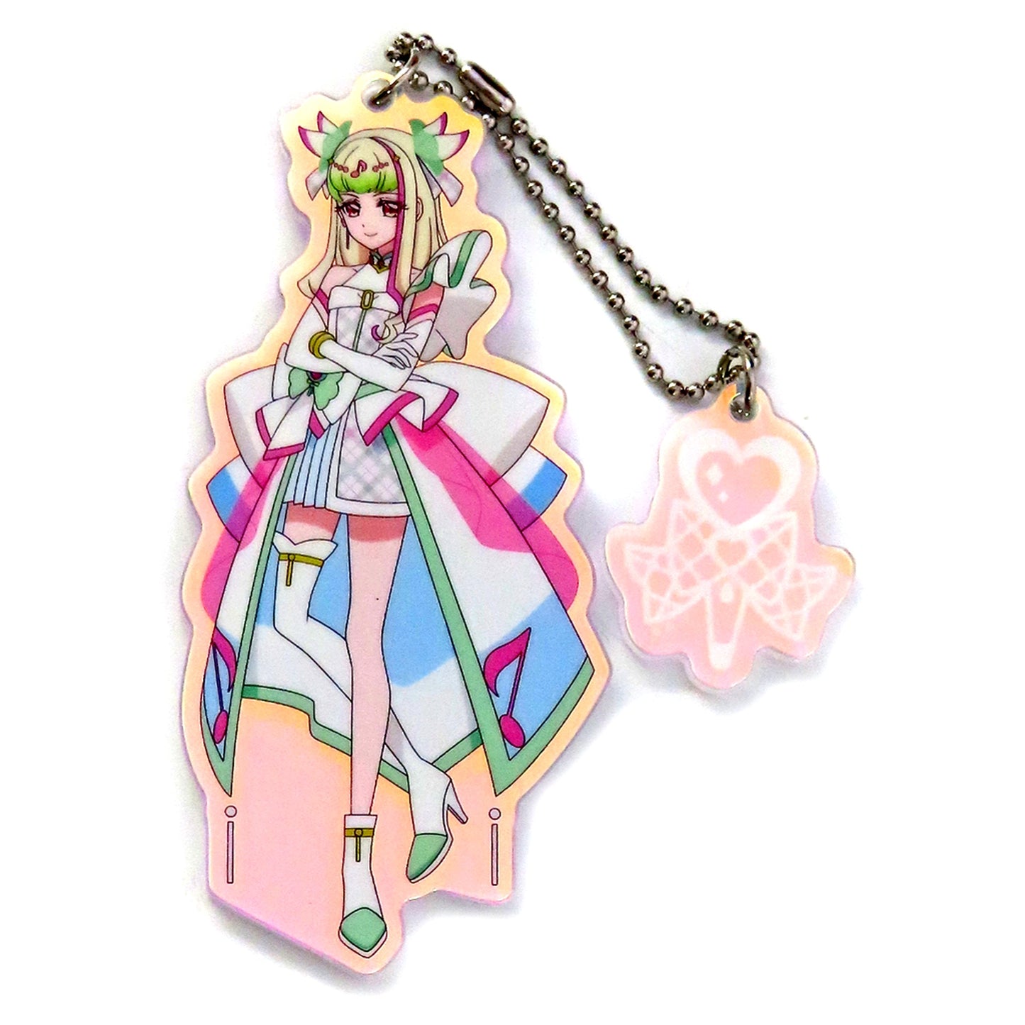 Cure Zukyun Kimi to Idol PreCure Acrylic Keychain Pretty Store Limited [USED]