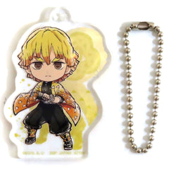 Demon Slayer: Kimetsu no Yaiba Zenitsu Agatsuma Ichiban Kuji Upper Rank 3 Kyunchara Acrylic Charm Prize G Charm [USED]