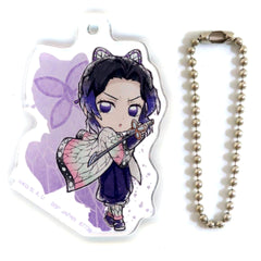 Demon Slayer: Kimetsu no Yaiba Shinobu Kocho Ichiban Kuji Upper Rank 3 Kyunchara Acrylic Charm Prize G Charm [USED]
