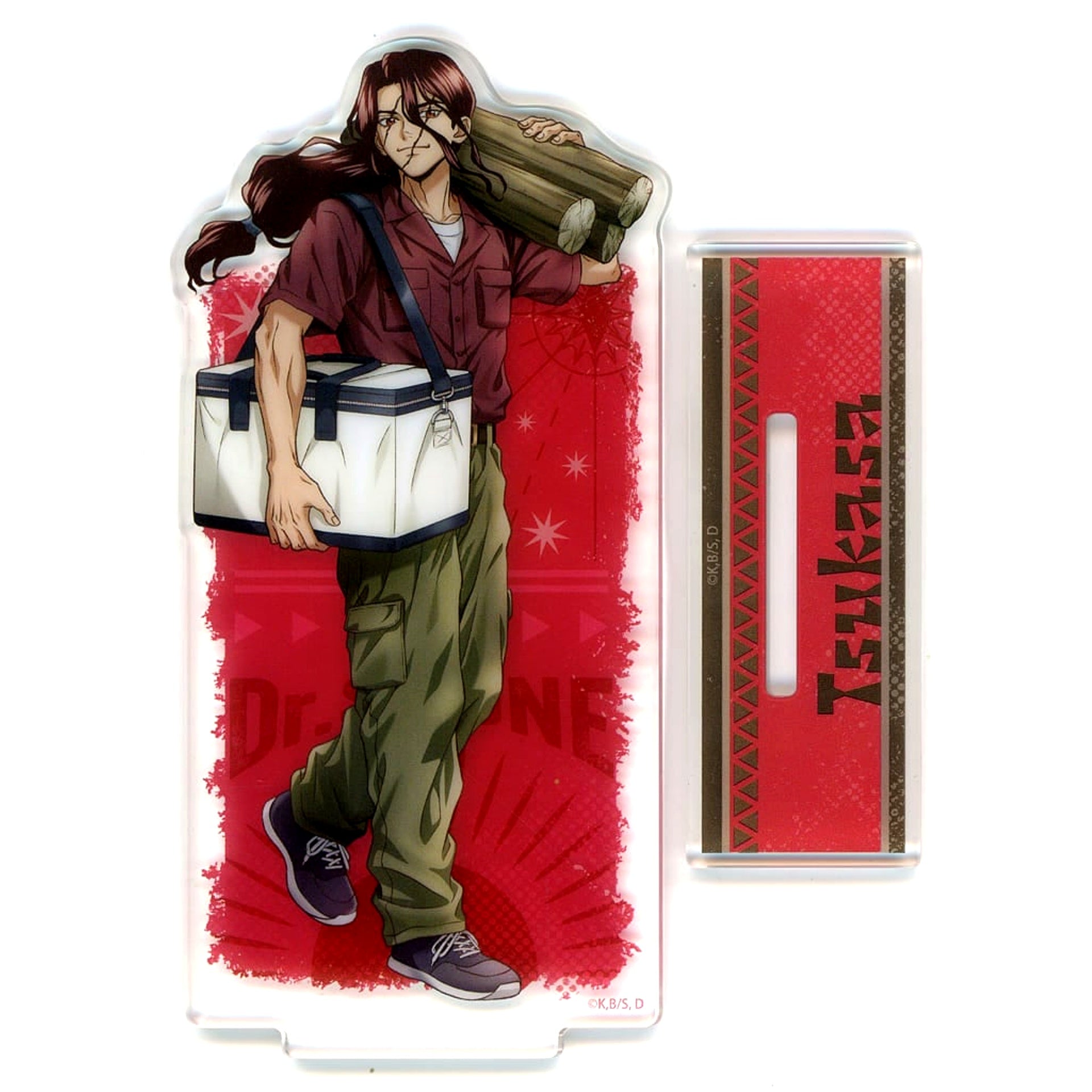 Tsukasa Shishio Dr.STONE Acrylic Stand Petit Kuji BBQ Prize A [USED]