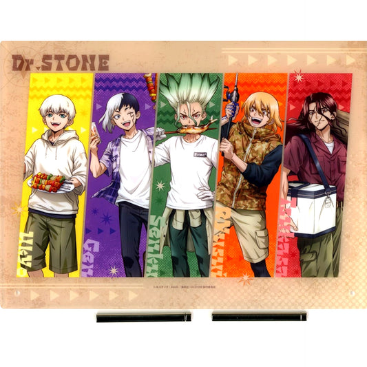 Group Dr. STONE Puchi Kuji Barbecue Acrylic Board Last Prize [USED]