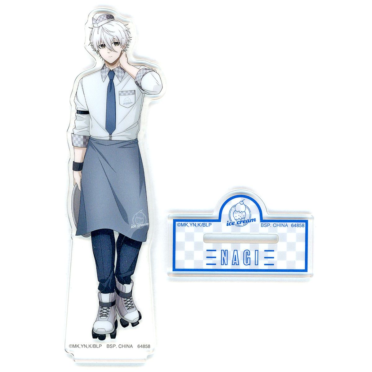 Seishiro Nagi Blue Lock Ichiban Kuji Day Off Acrylic Stand E Prize [USED]