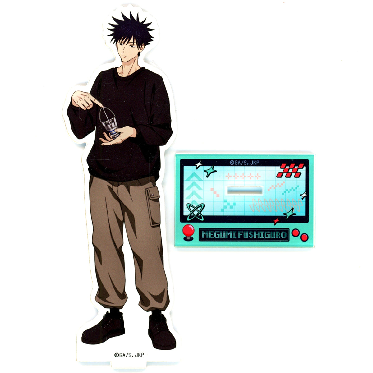 Megumi Fushiguro Illustration Jujutsu Kaisen x GiGO POP UP SHOP Acrylic Stand [USED]