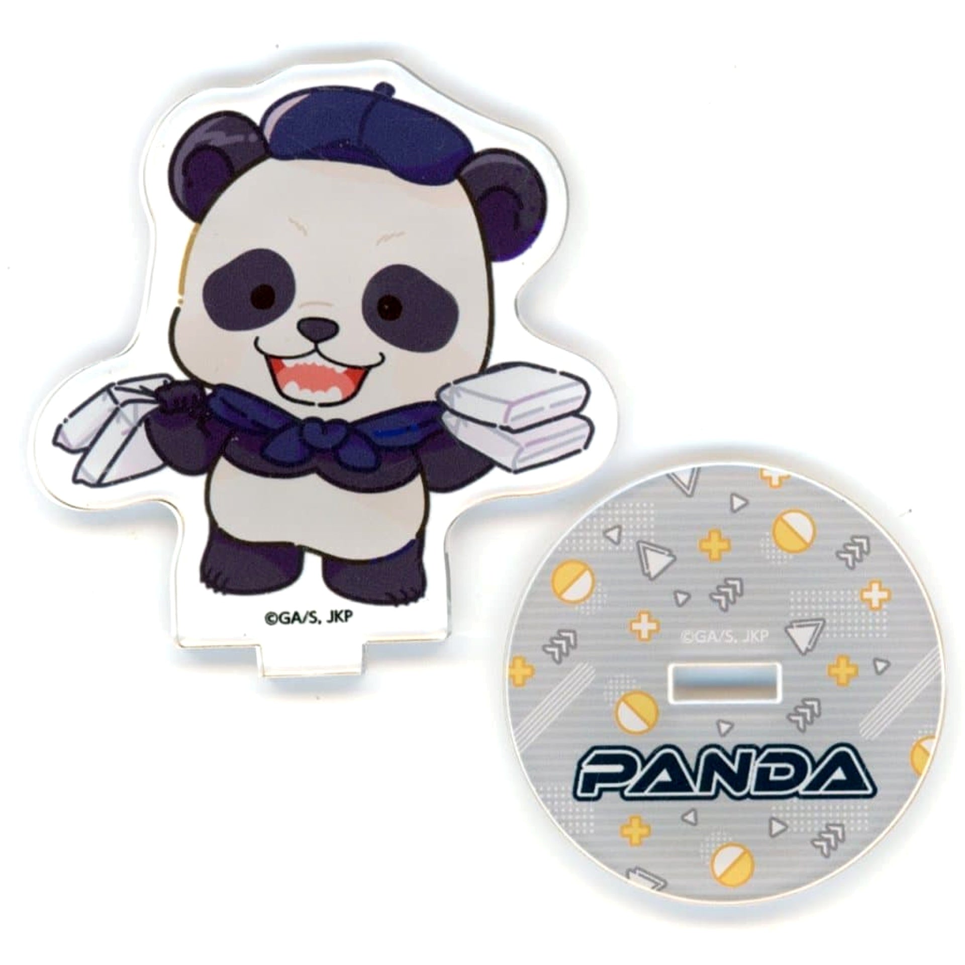 Jujutsu Kaisen Panda x GiGO POP UP SHOP Trading Mini Character Acrylic Stand Acrylic Stands [USED]