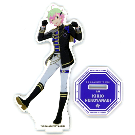 Kirio Nekoyanagi The Idolmaster SideM Official Acrylic Stand 315 Production F@NTASTIC BATTLE FES Who goes first [USED]