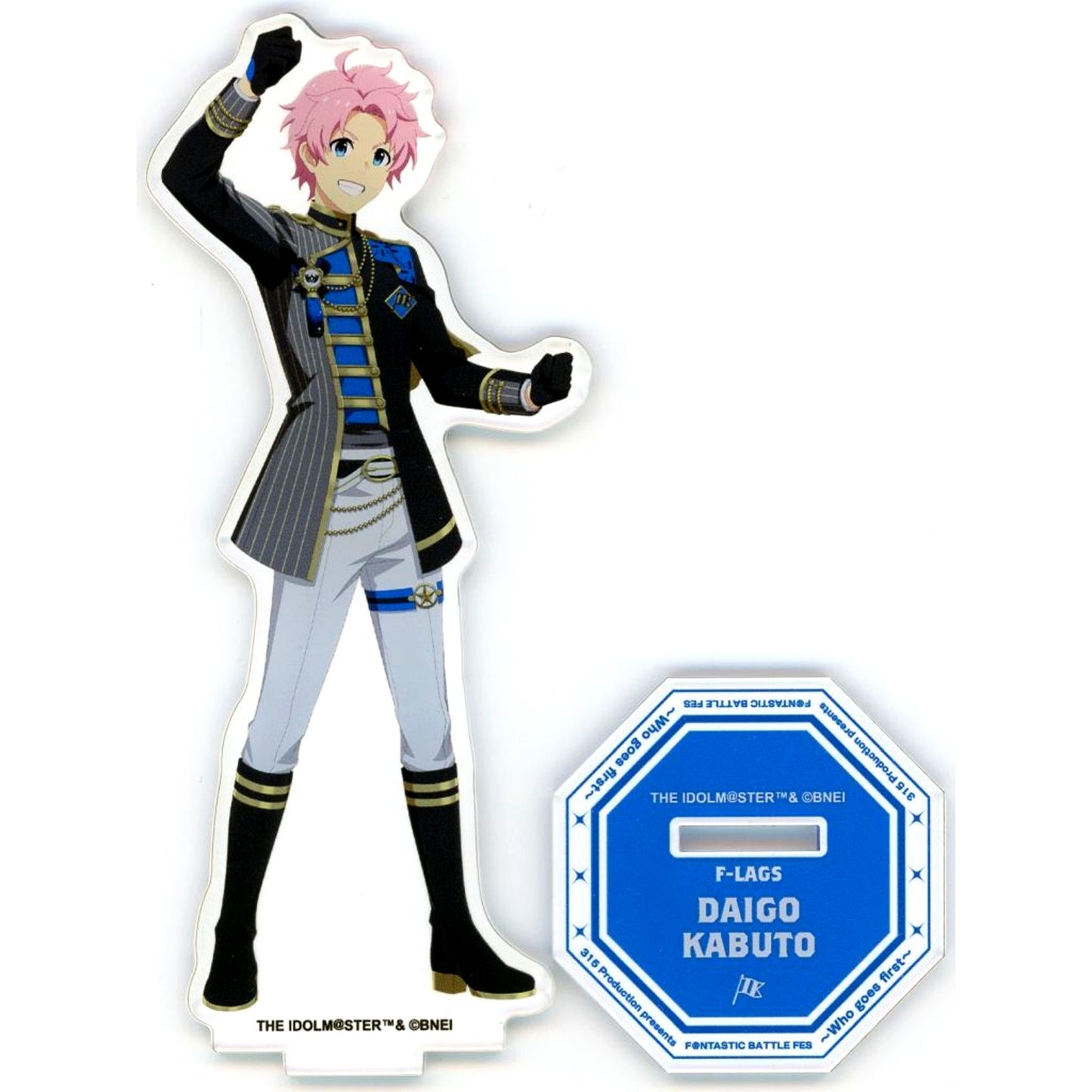 Daigo Kabuto The Idolmaster SideM Official Acrylic Stand 315 Production presents Fantastic Battle Fes Who goes first [USED]